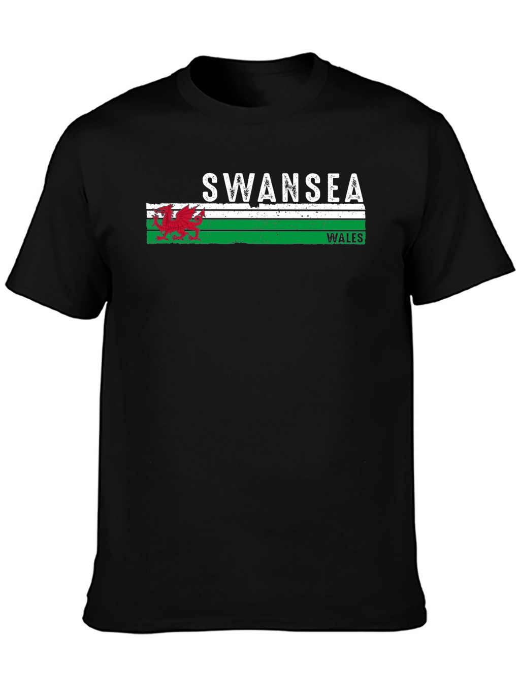 Swansea Wales Graphic T-Shirt