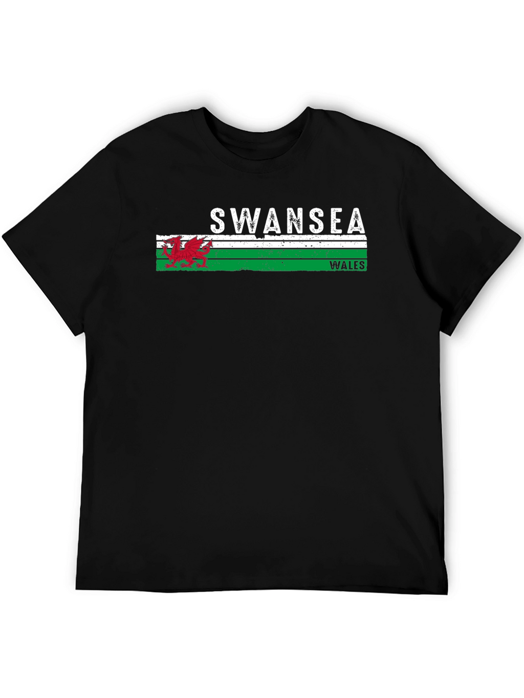 Swansea Wales Graphic T-Shirt