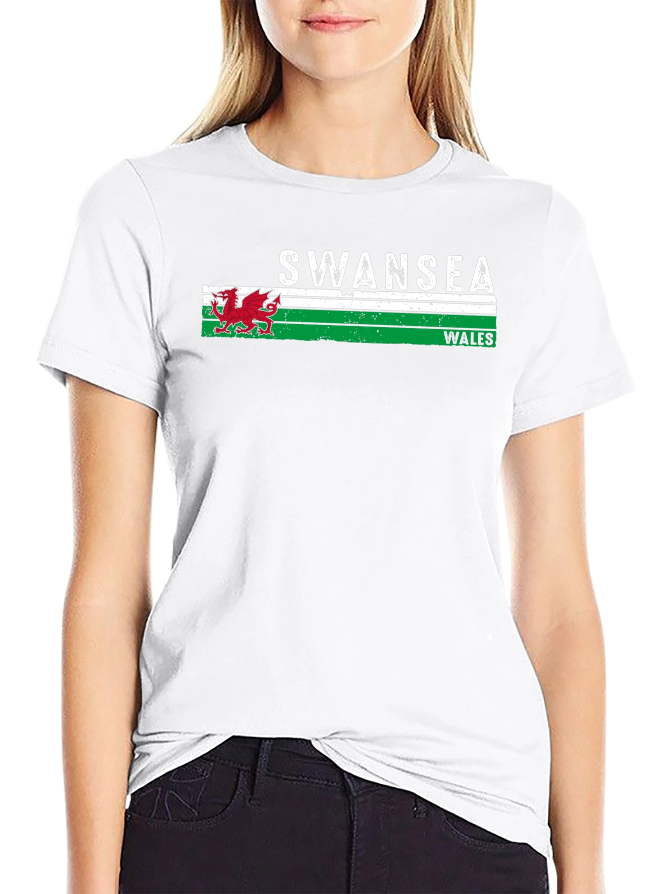 Swansea Wales Graphic T-Shirt