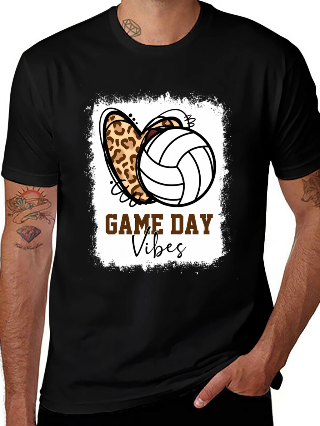 Game Day Vibes Volleyball T-Shirt