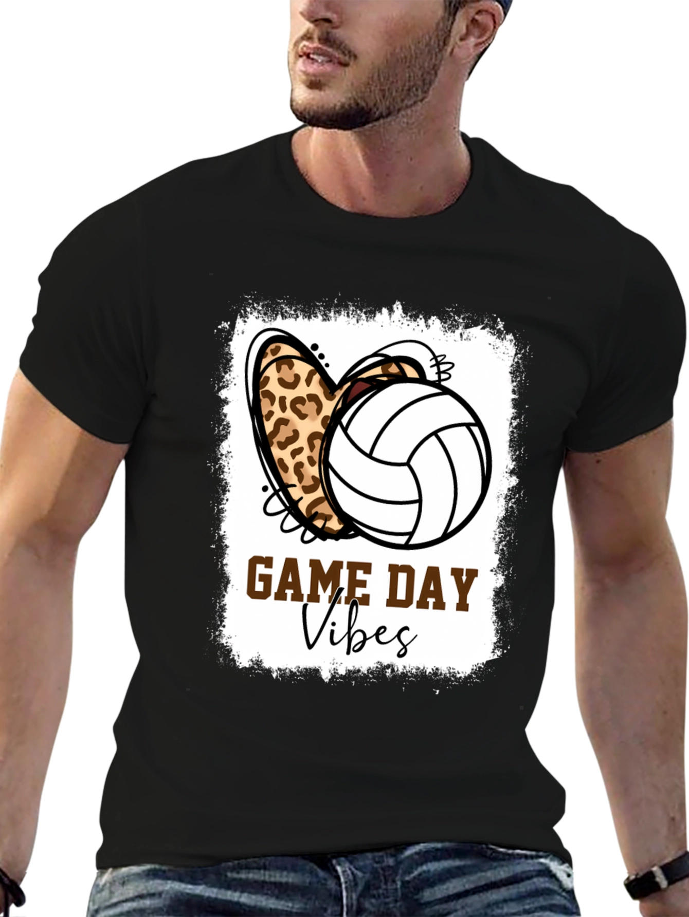 Game Day Vibes Volleyball T-Shirt