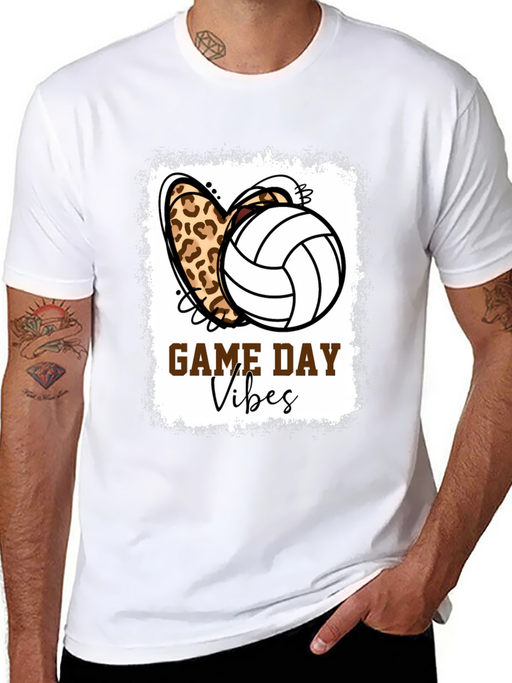 Game Day Vibes Volleyball T-Shirt