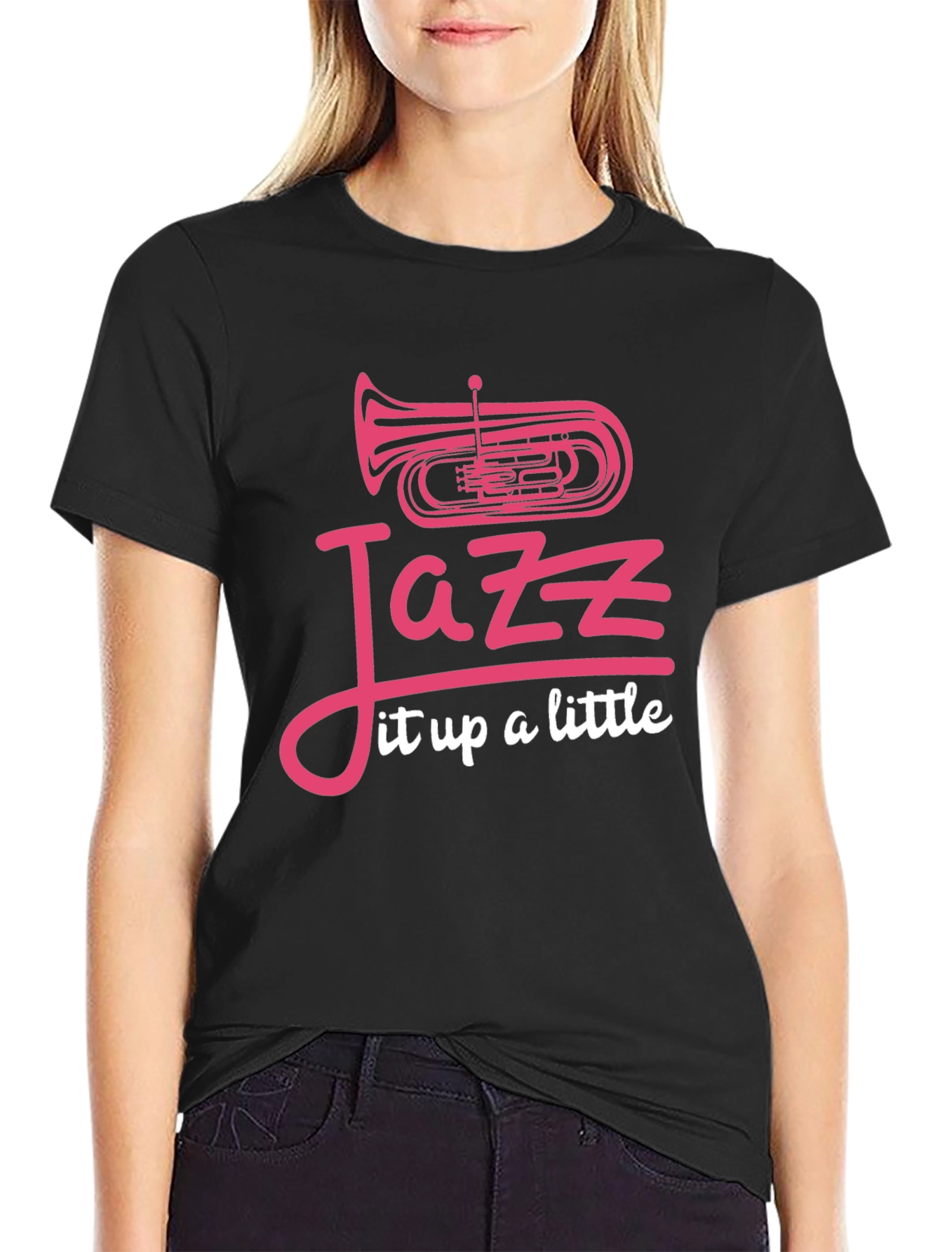 Jazz It Up T-Shirt - Stylish Music Tee