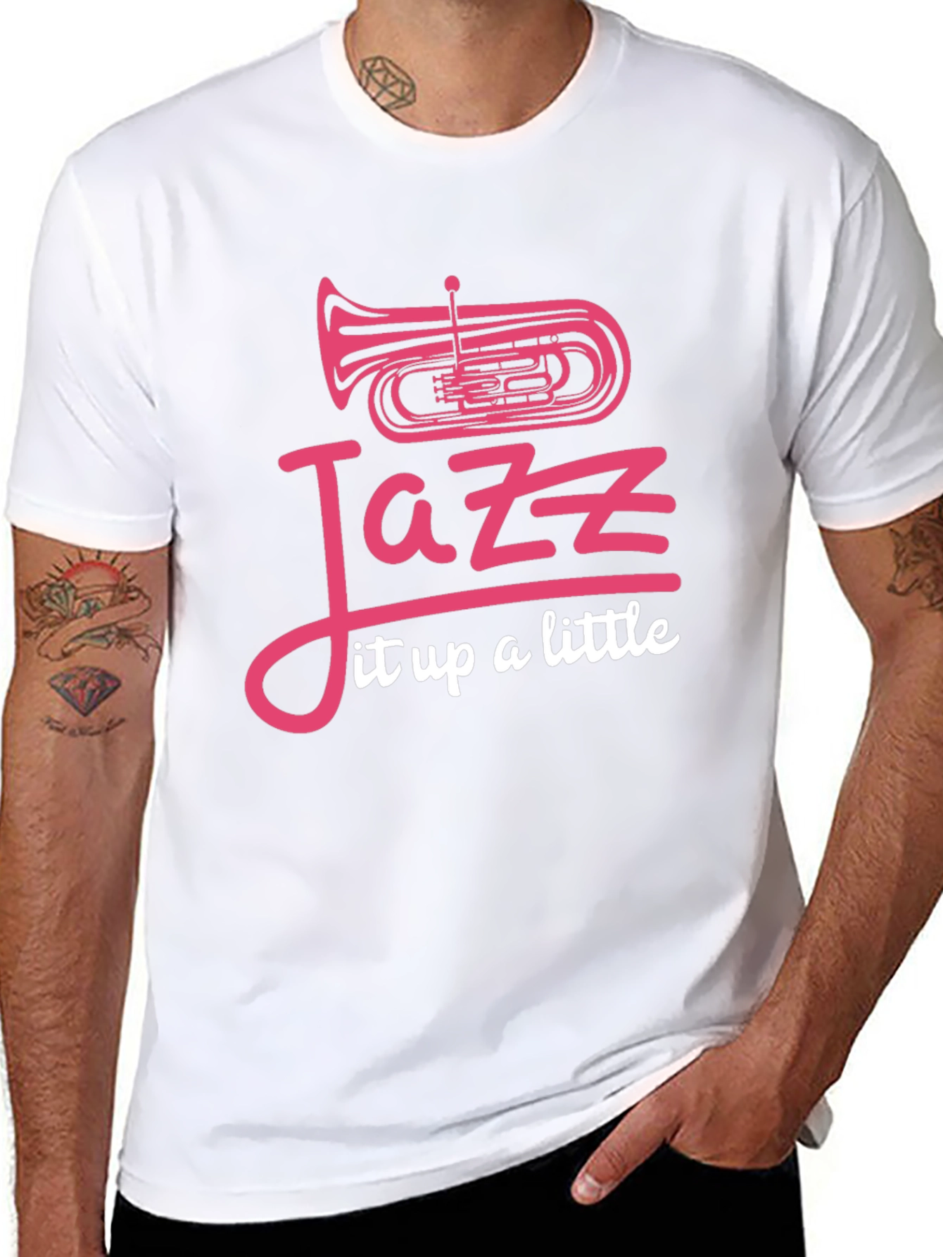 Jazz It Up T-Shirt - Stylish Music Tee