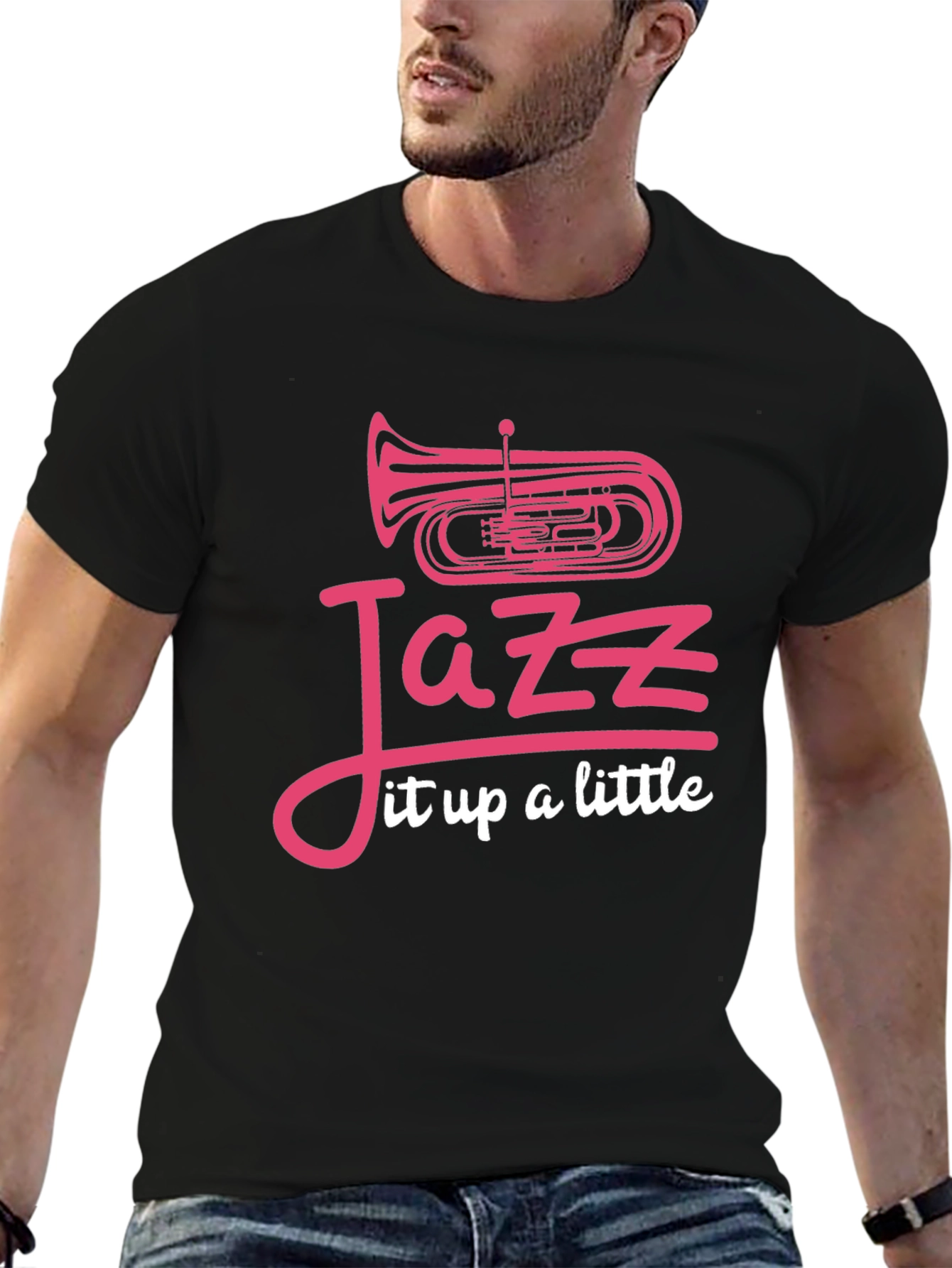 Jazz It Up T-Shirt - Stylish Music Tee