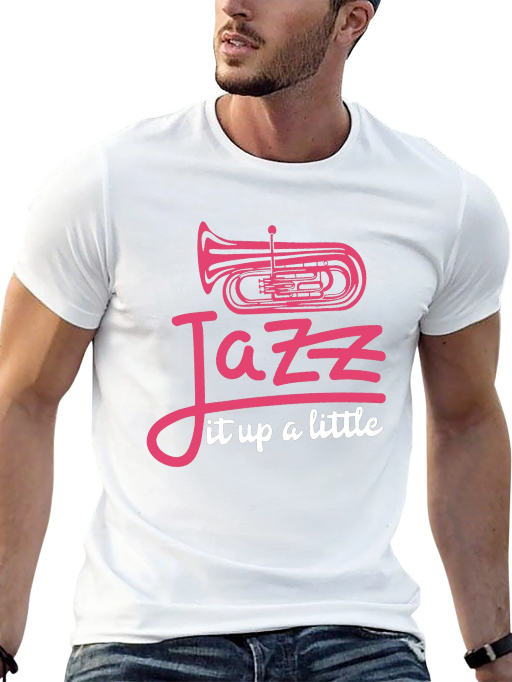 Jazz It Up T-Shirt - Stylish Music Tee