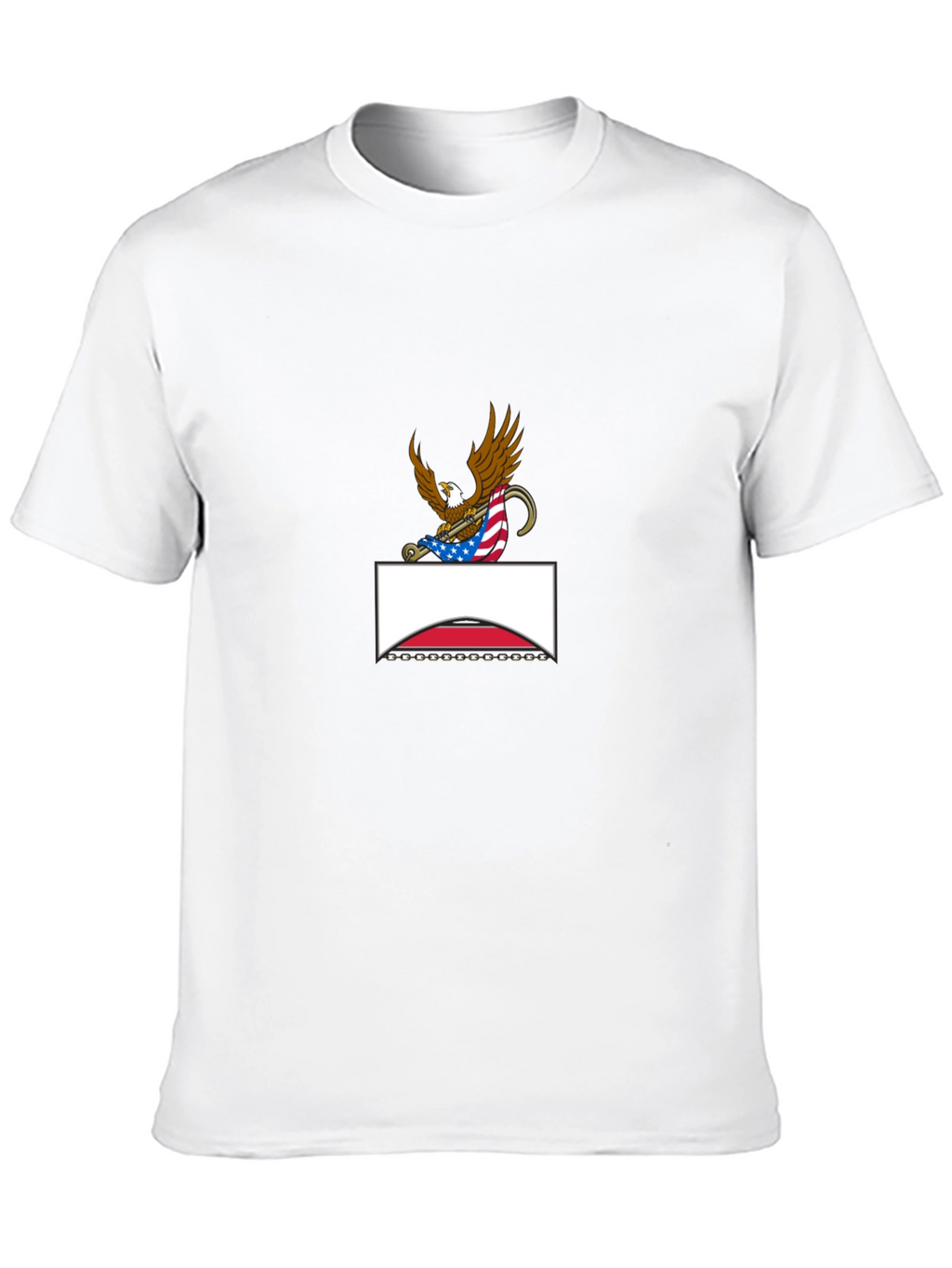 Eagle Crest Graphic Tee - Patriotic Style
