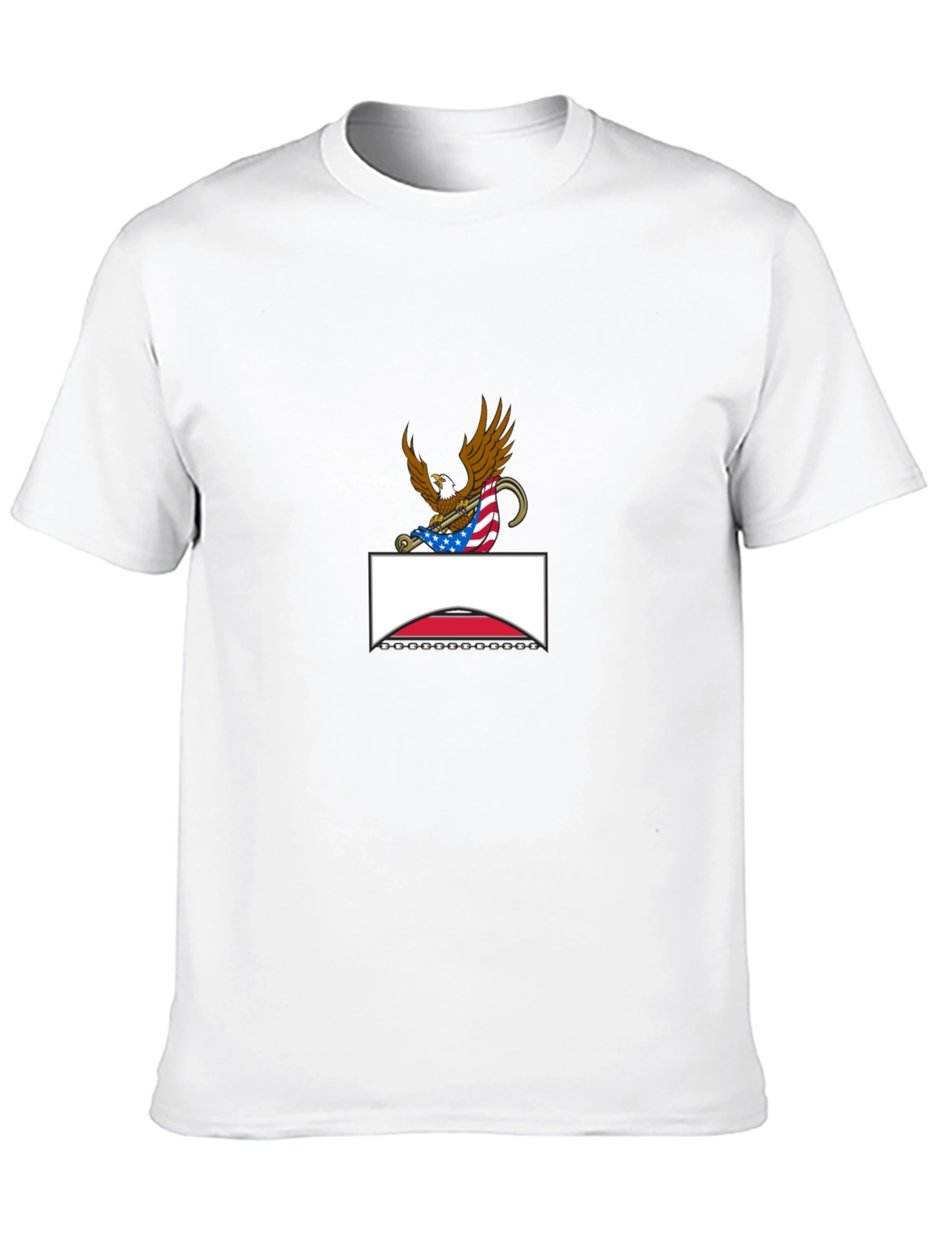Eagle Crest Graphic Tee - Patriotic Style
