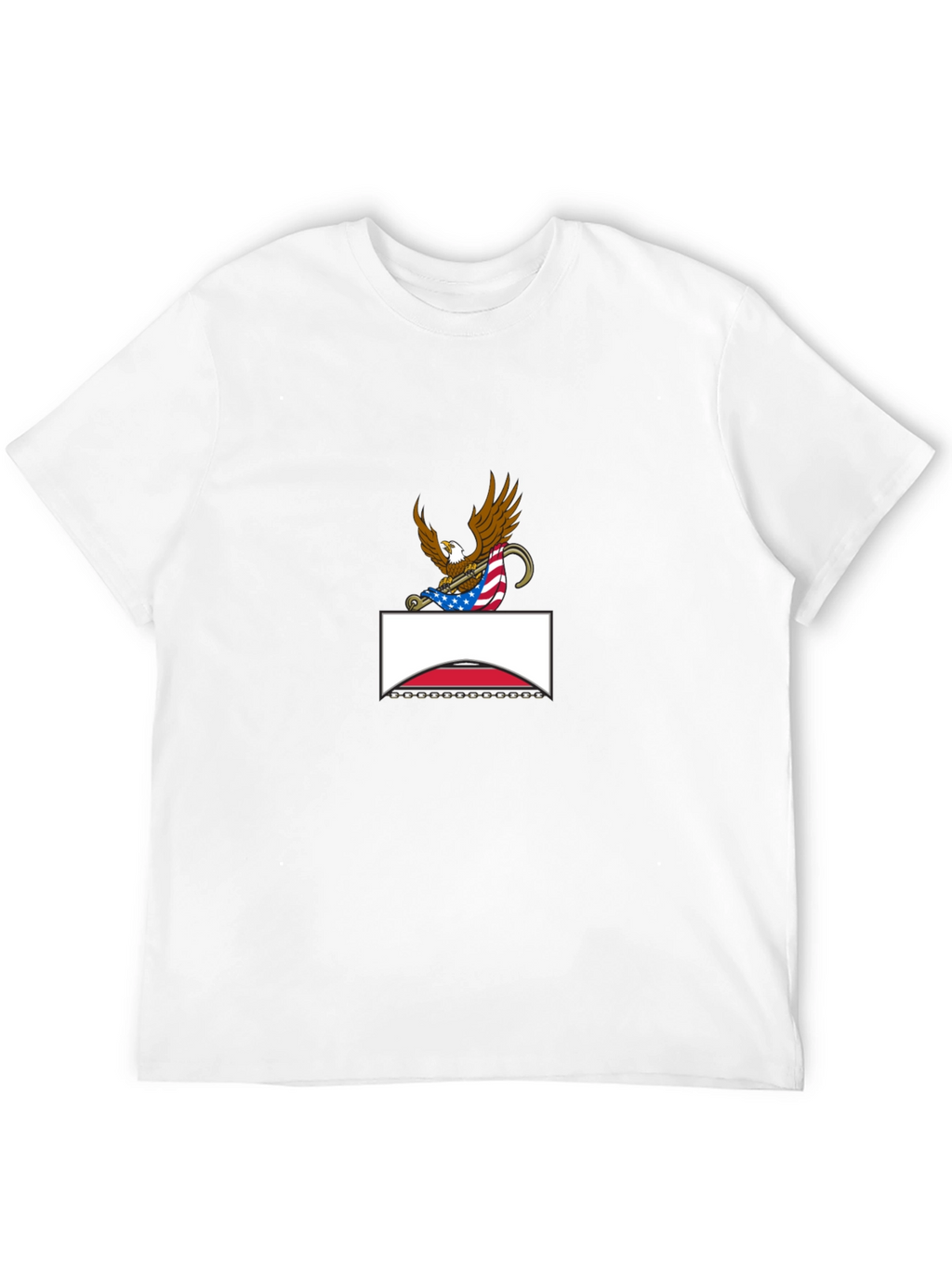 Eagle Crest Graphic Tee - Patriotic Style