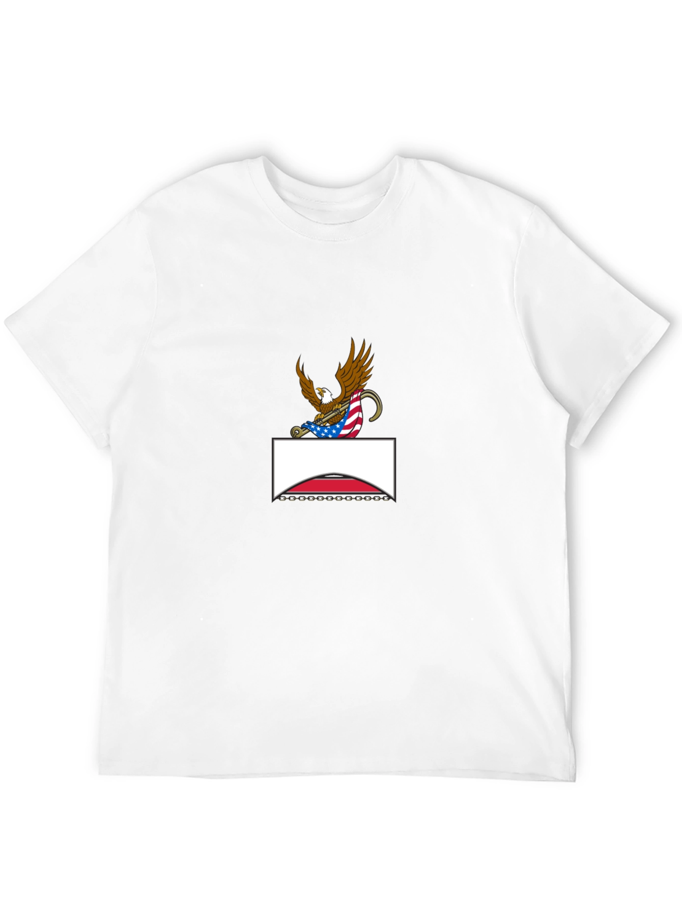 Eagle Crest Graphic Tee - Patriotic Style