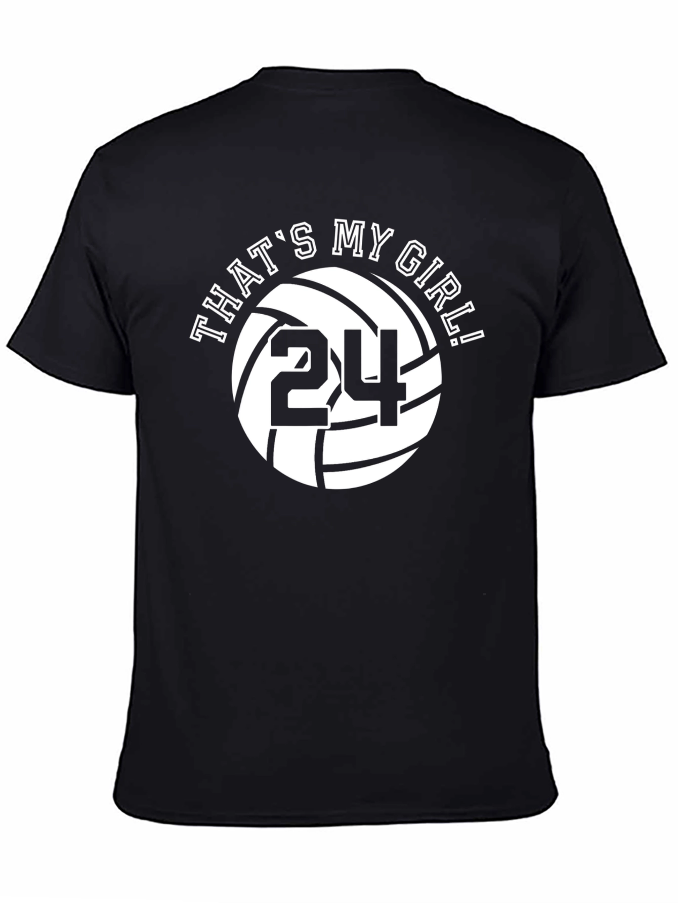 Thats My Girl #24 Volleyball Fan T-Shirt