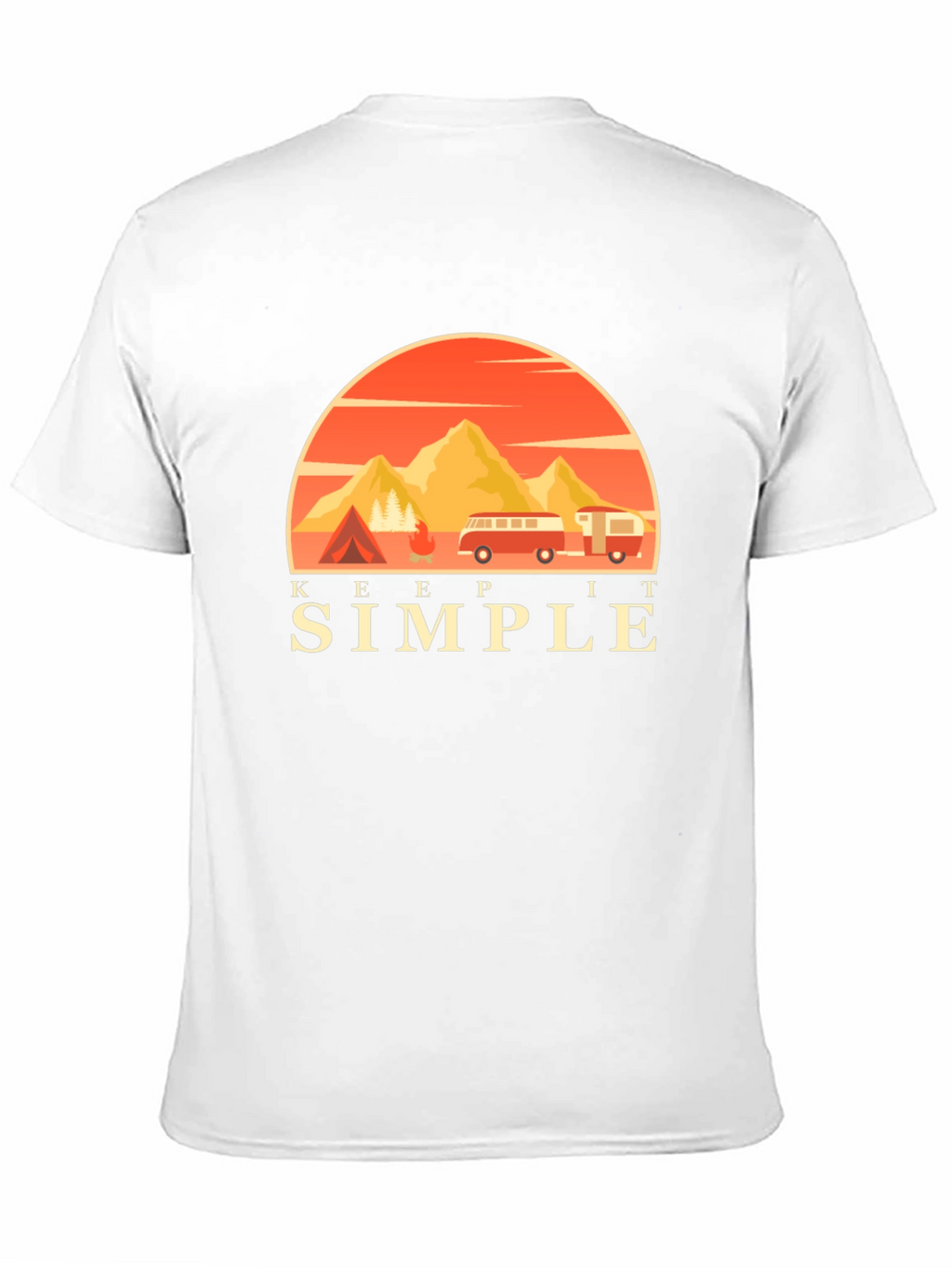 Keep It Simple Camping Adventure T-Shirt