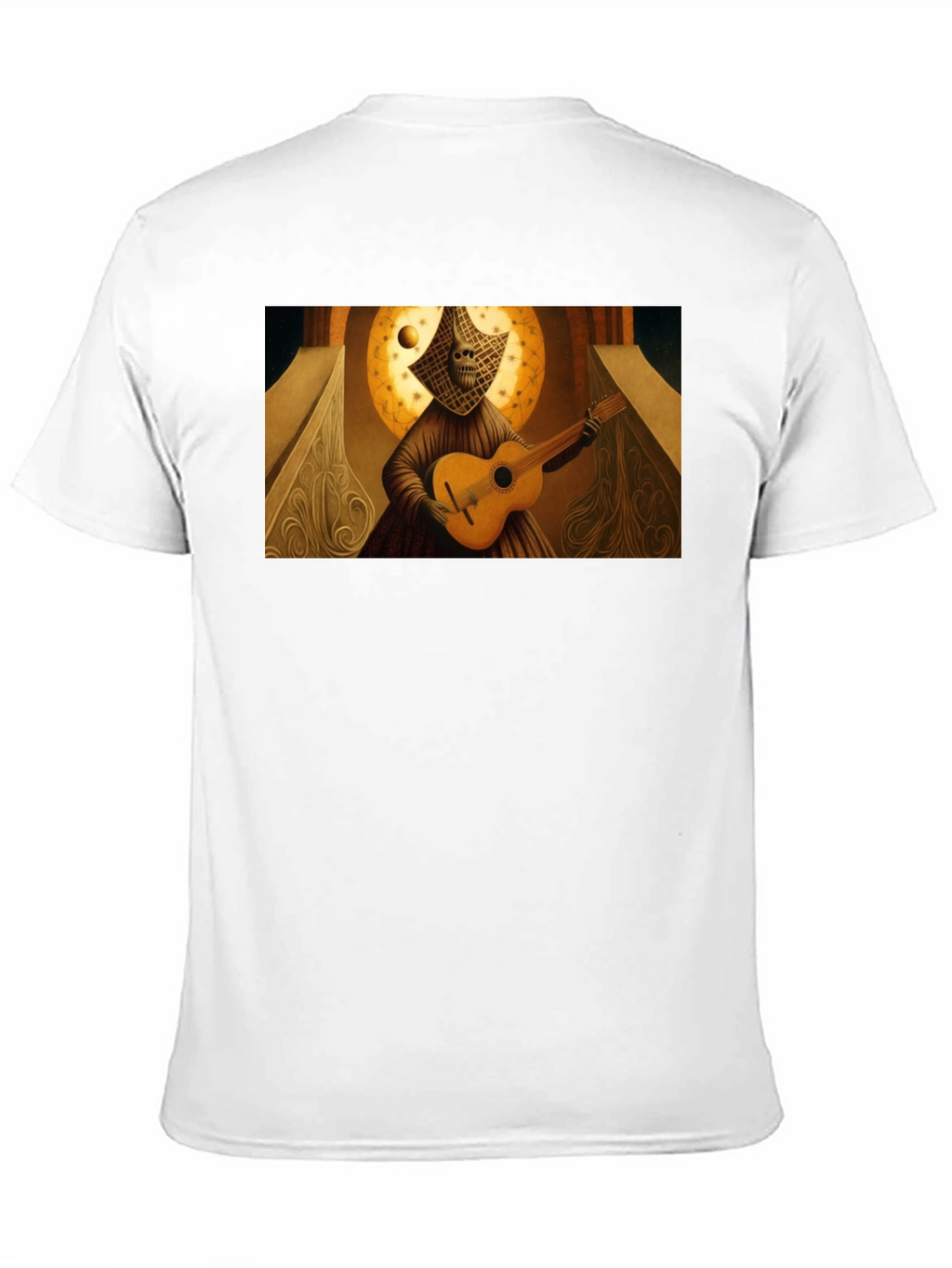 Unique Artistic Guitarist T-Shirt