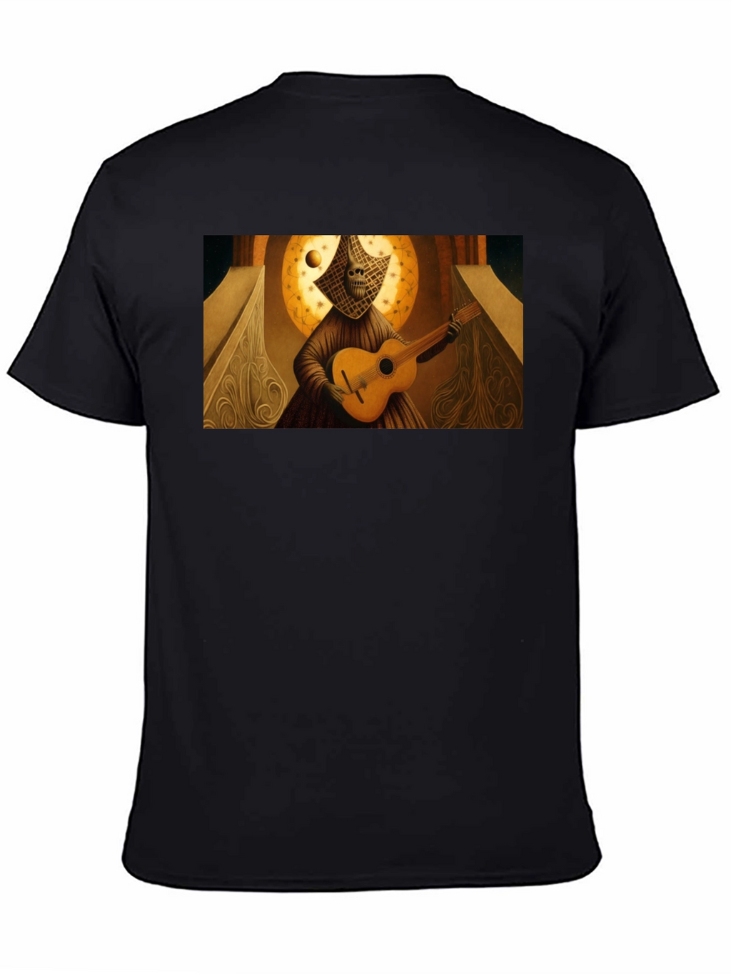 Unique Artistic Guitarist T-Shirt