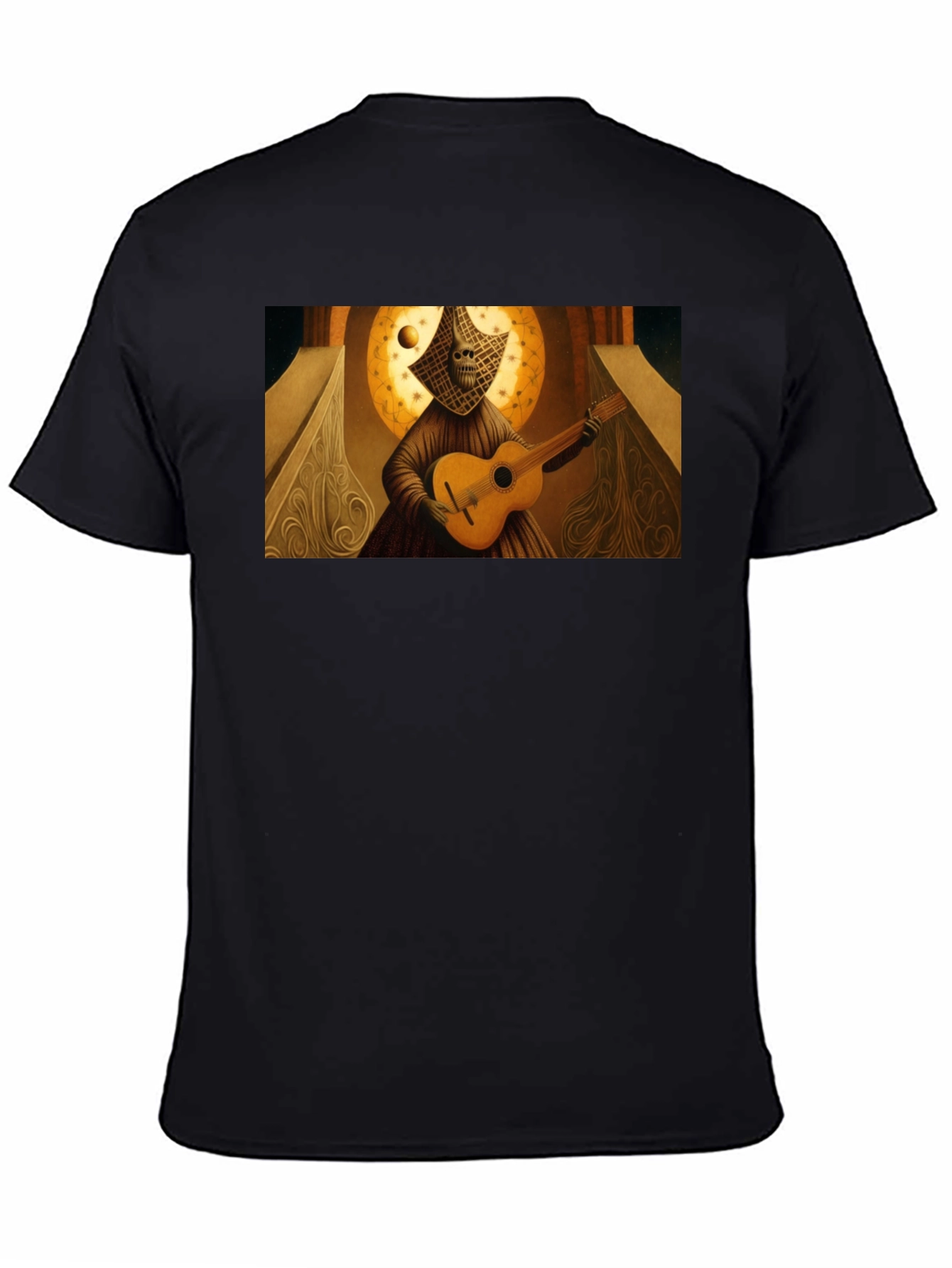 Unique Artistic Guitarist T-Shirt