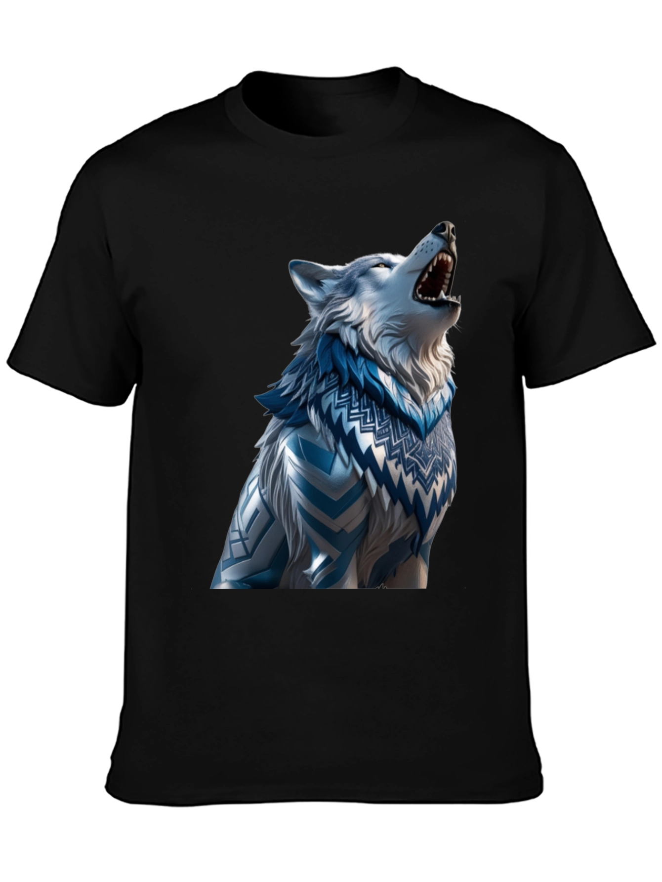 Wolf Graphic T-Shirt - Artistic Design