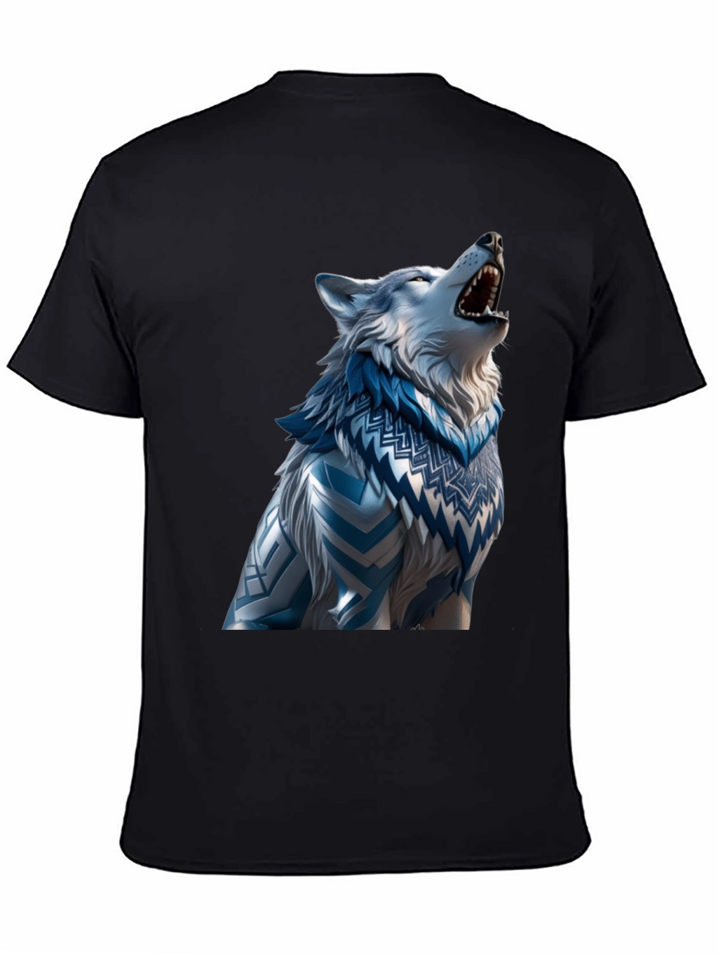 Wolf Graphic T-Shirt - Artistic Design