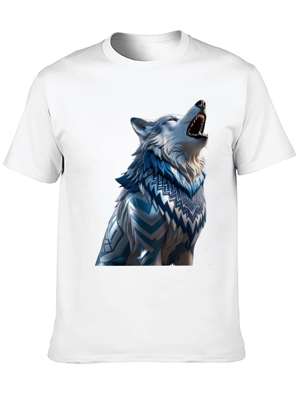 Wolf Graphic T-Shirt - Artistic Design