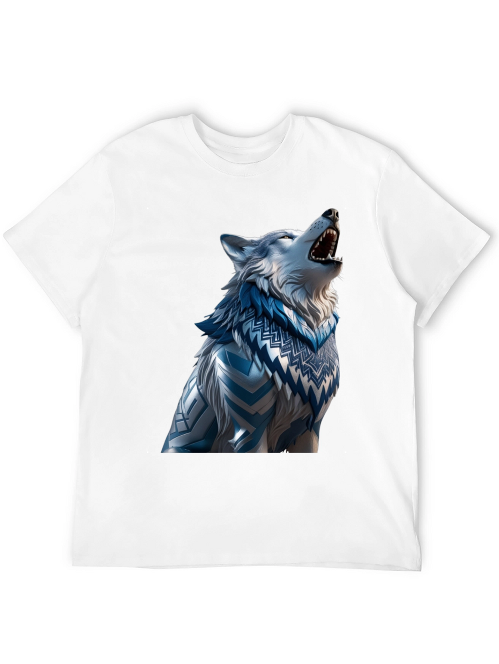 Wolf Graphic T-Shirt - Artistic Design