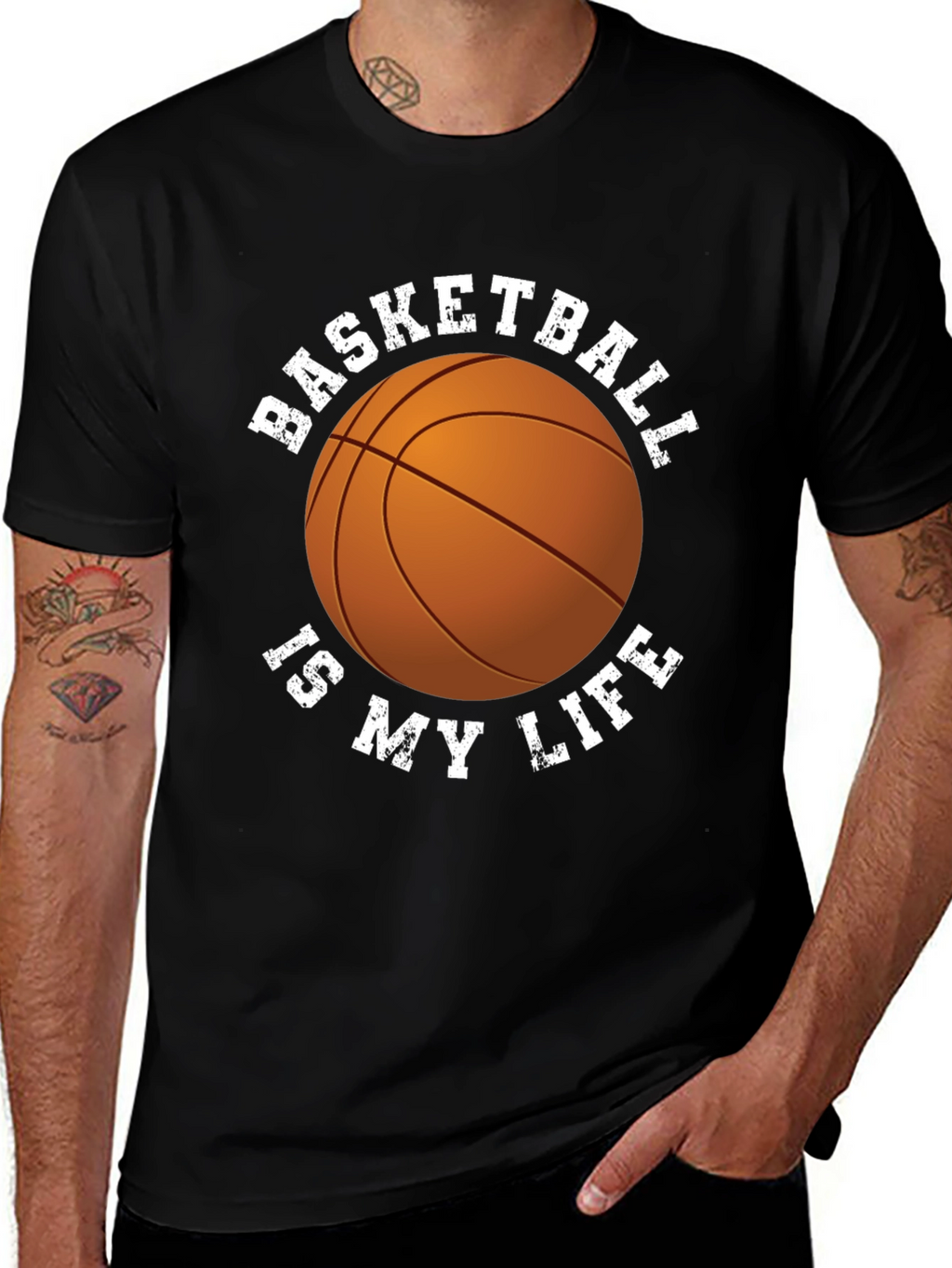 Basketball is My Life Graphic Tee