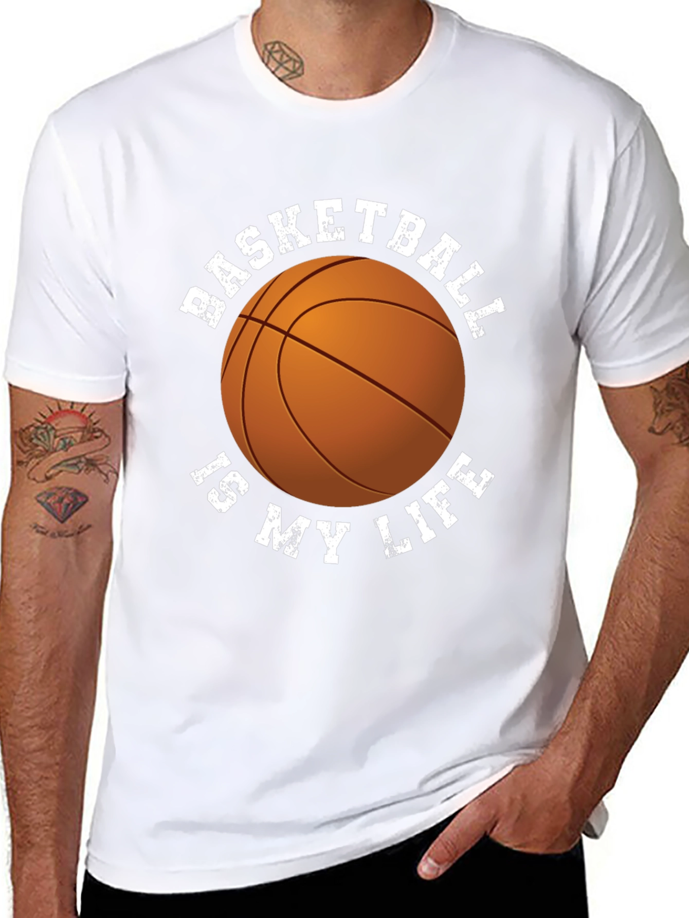 Basketball is My Life Graphic Tee