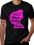 Mind and Body Positive Black T-Shirt