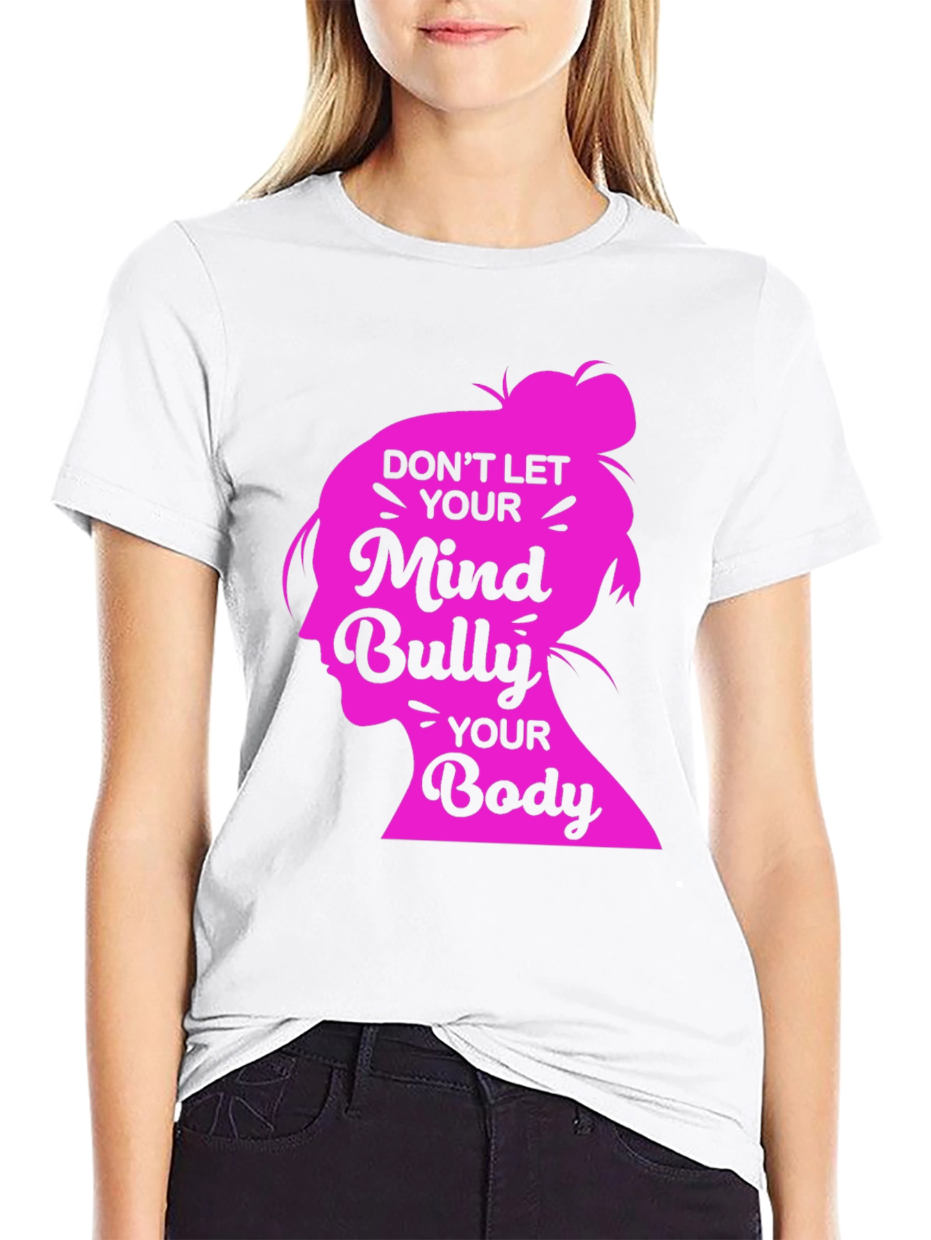 Mind and Body Positive Black T-Shirt