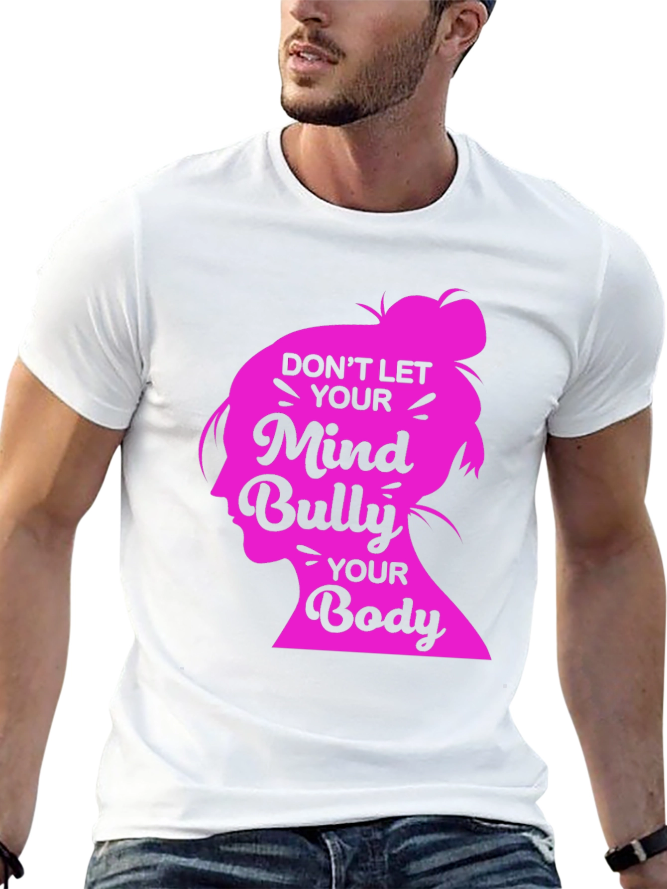Mind and Body Positive Black T-Shirt