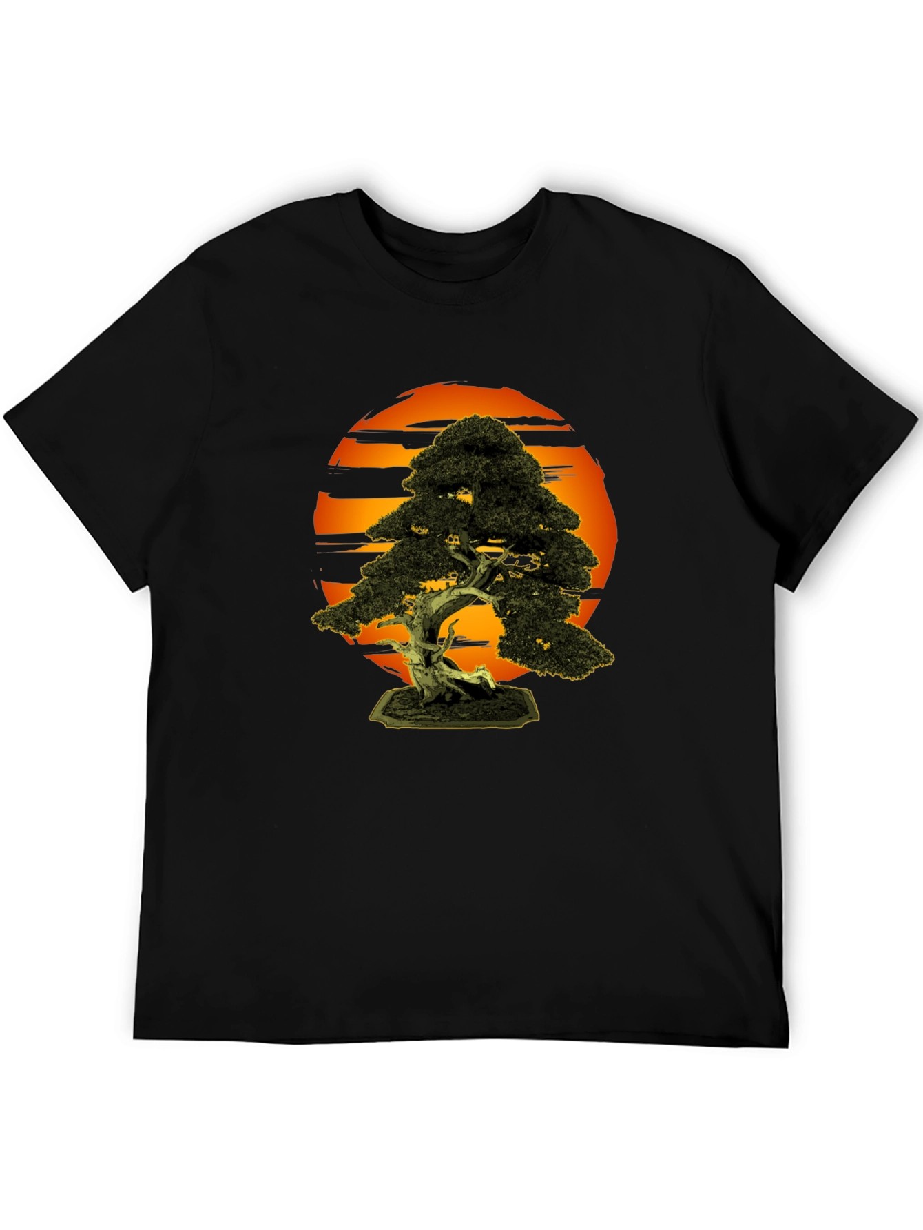 Bonsai Tree T-Shirt - Artistic Nature Design