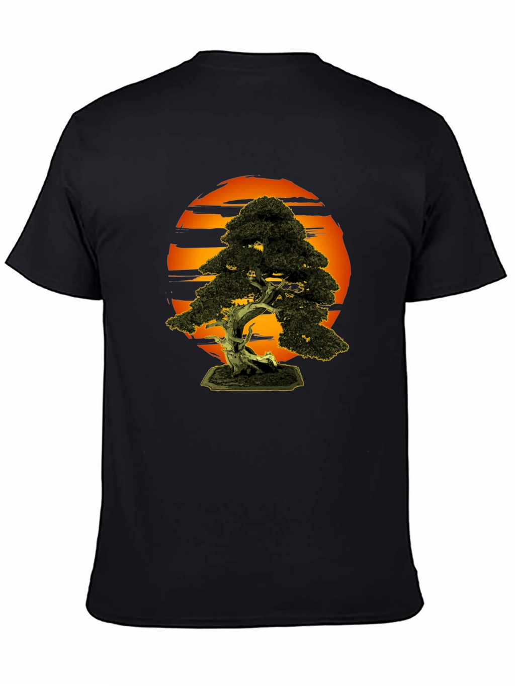 Bonsai Tree T-Shirt - Artistic Nature Design