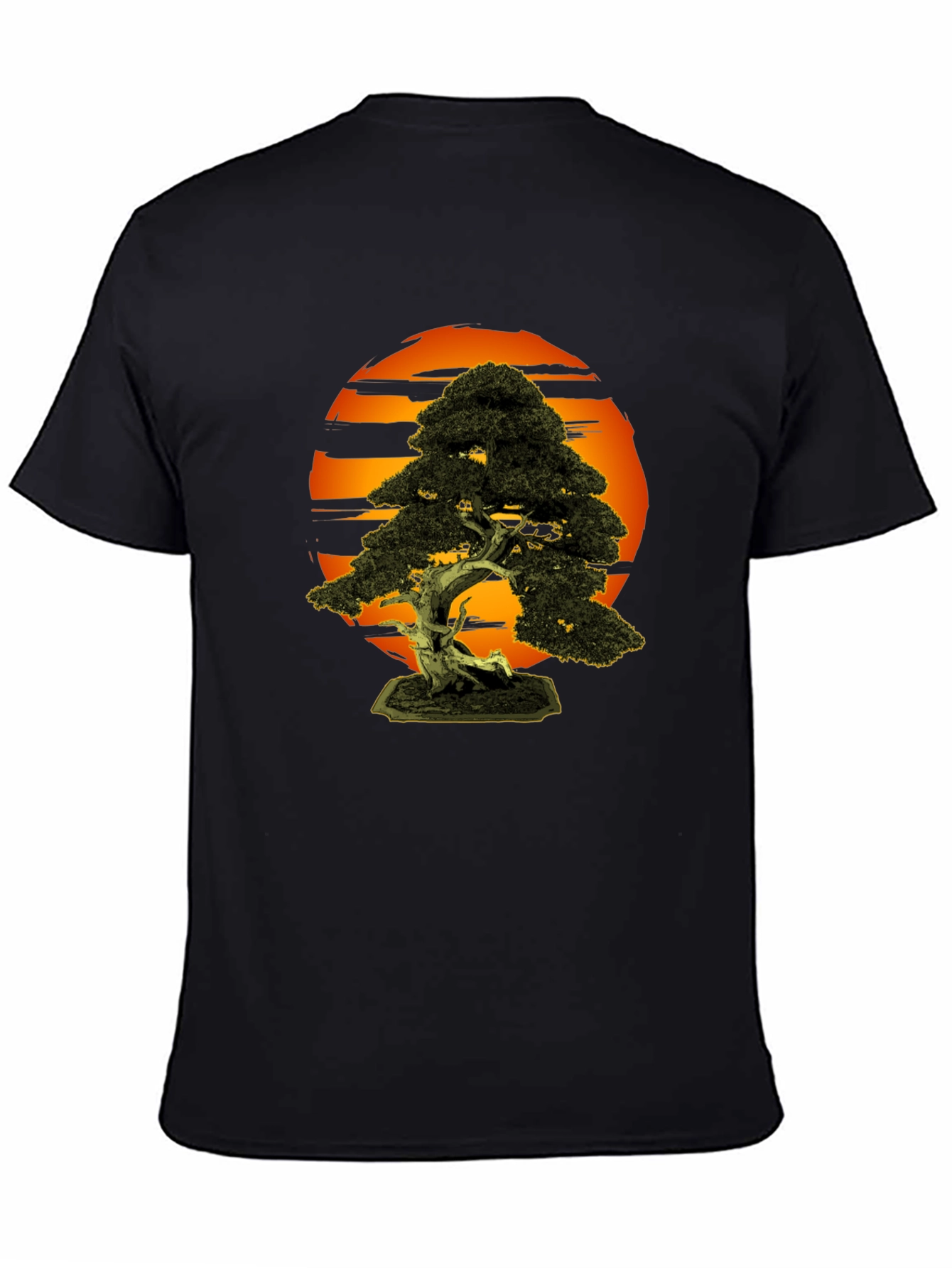 Bonsai Tree T-Shirt - Artistic Nature Design