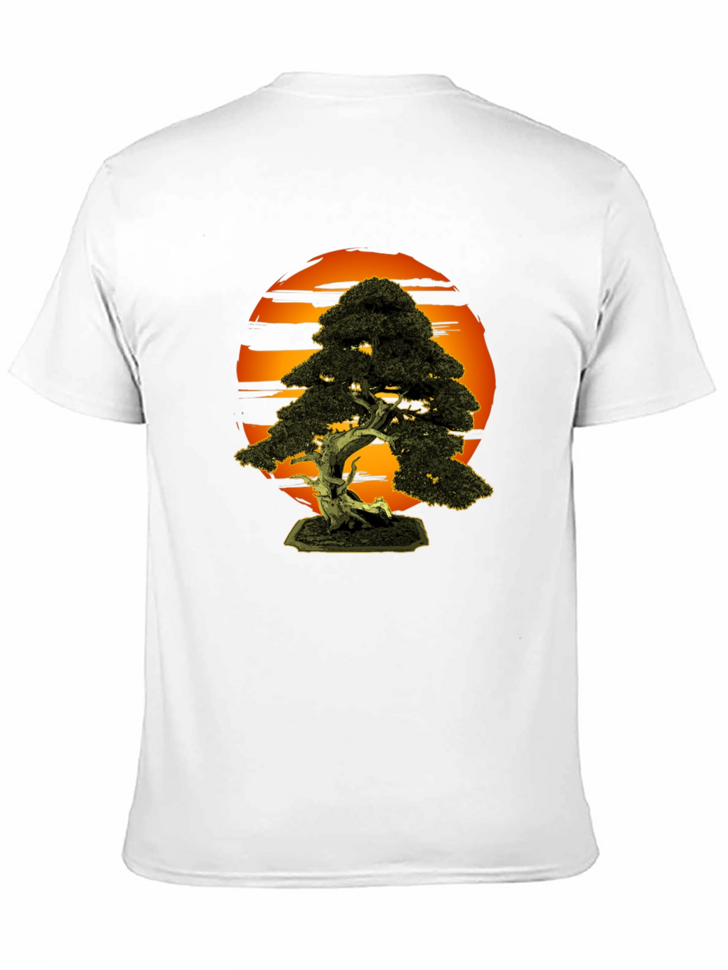 Bonsai Tree T-Shirt - Artistic Nature Design
