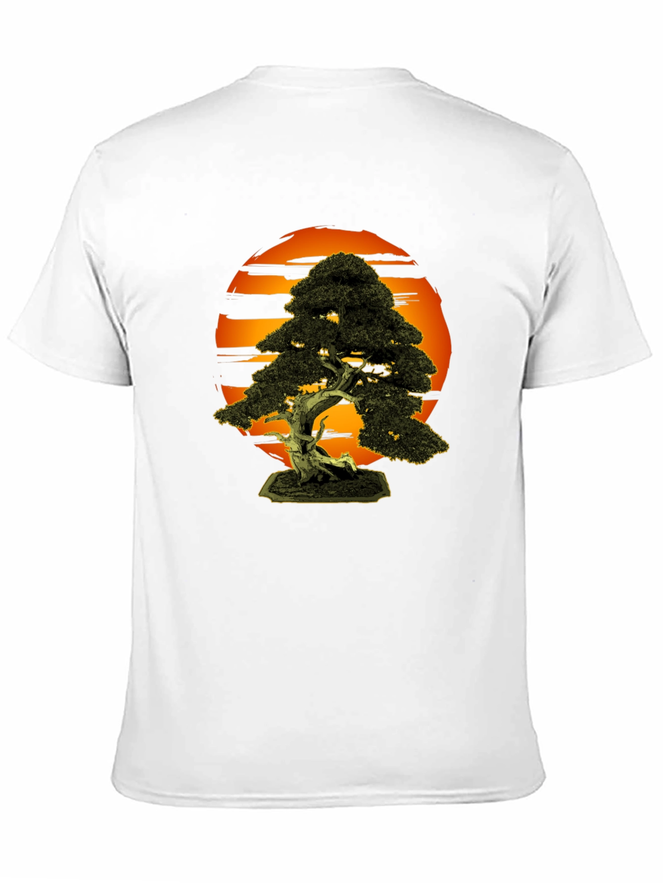 Bonsai Tree T-Shirt - Artistic Nature Design