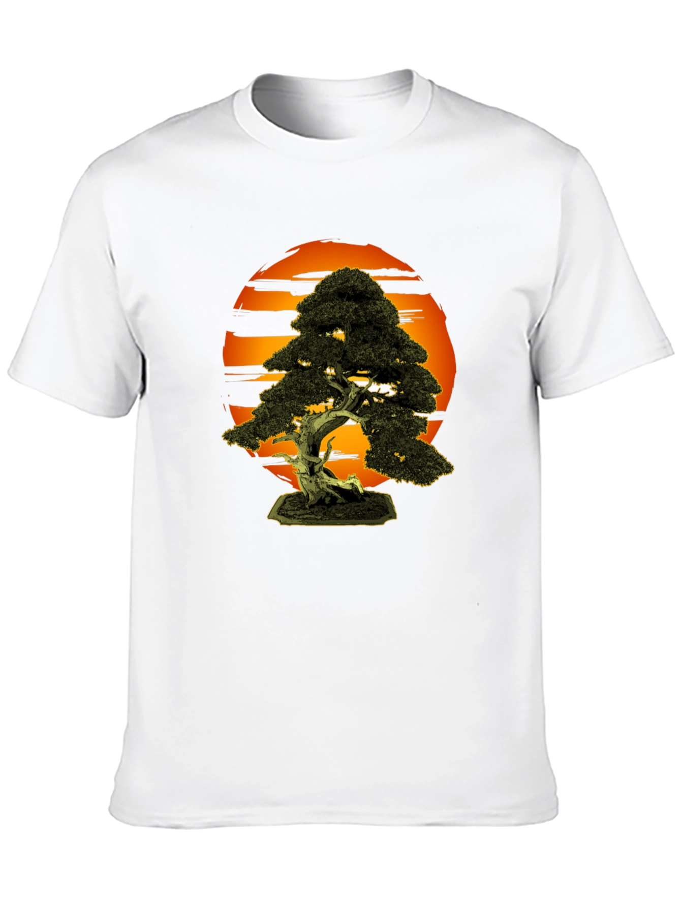 Bonsai Tree T-Shirt - Artistic Nature Design