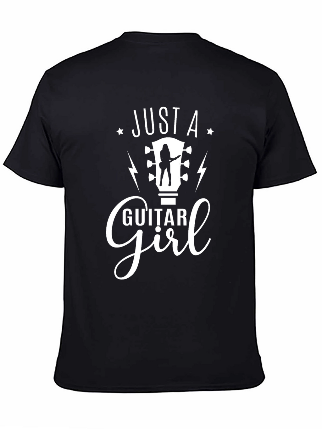 Just a Guitar Girl Graphic Tee