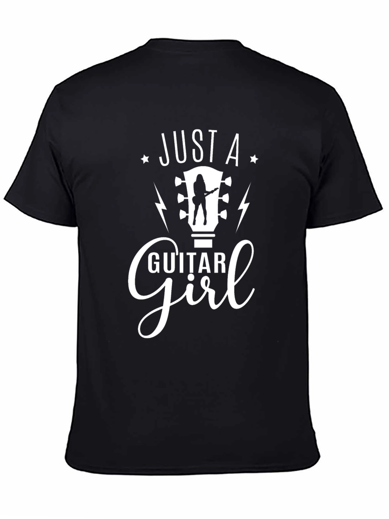 Just a Guitar Girl Graphic Tee