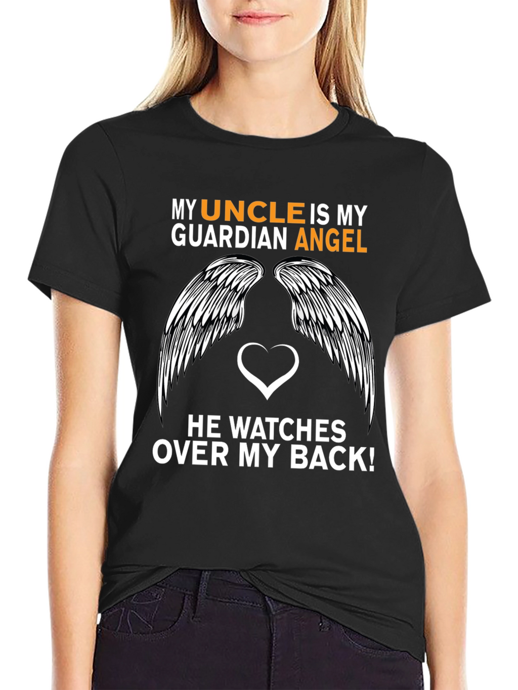 My Uncle is My Guardian Angel T-Shirt
