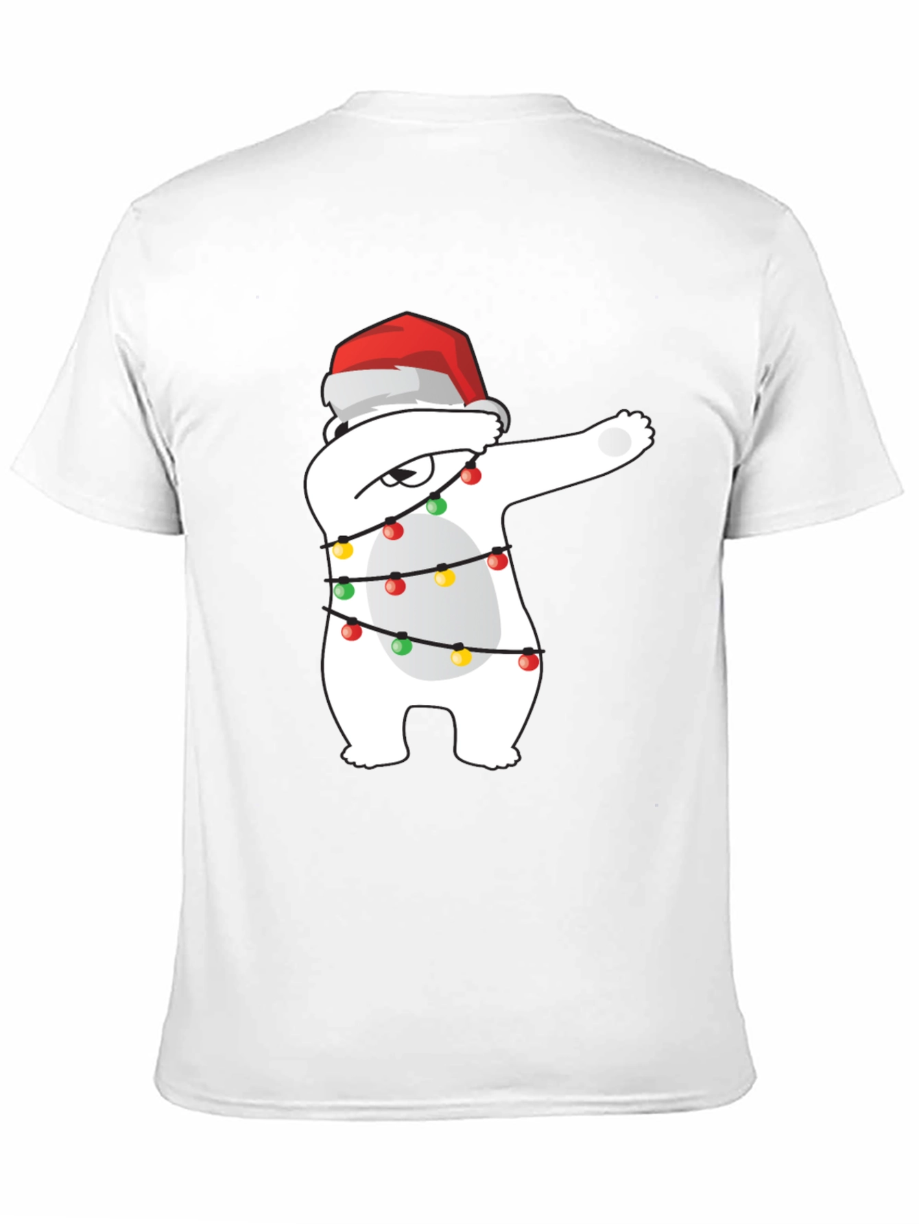 Holiday Dabbing Polar Bear T-Shirt