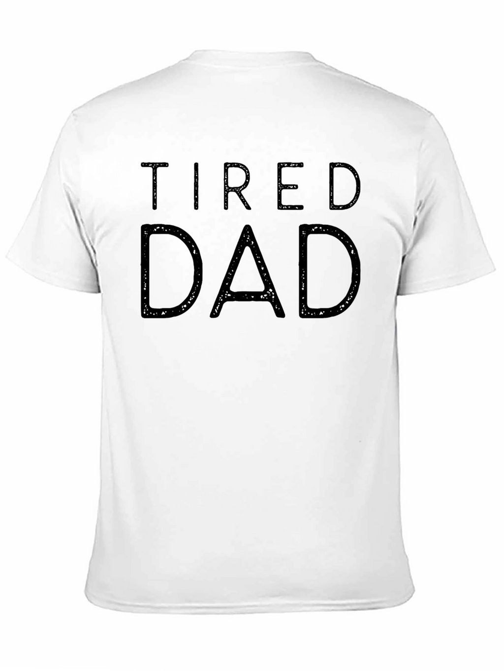 Tired Dad Black Graphic Tee
