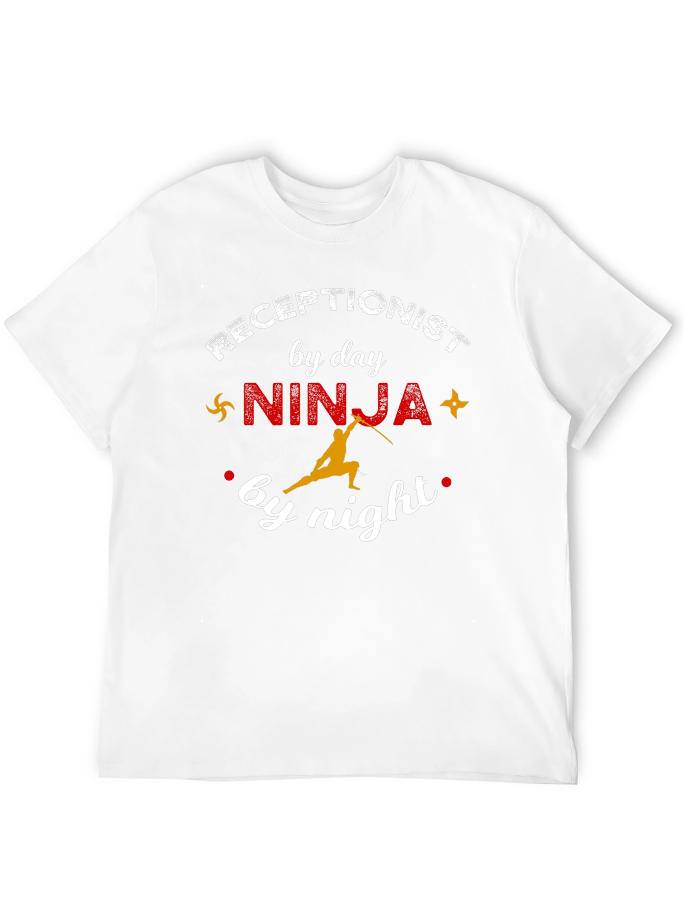 Receptionist Ninja Graphic T-Shirt