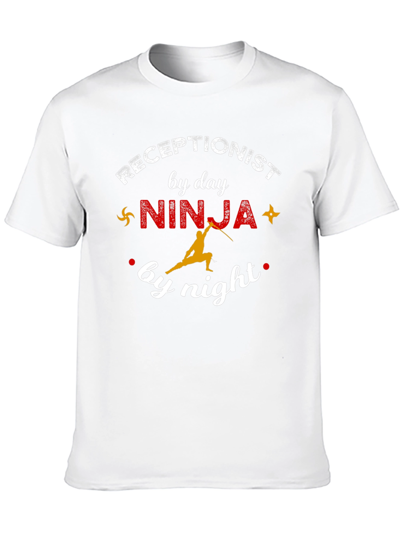 Receptionist Ninja Graphic T-Shirt