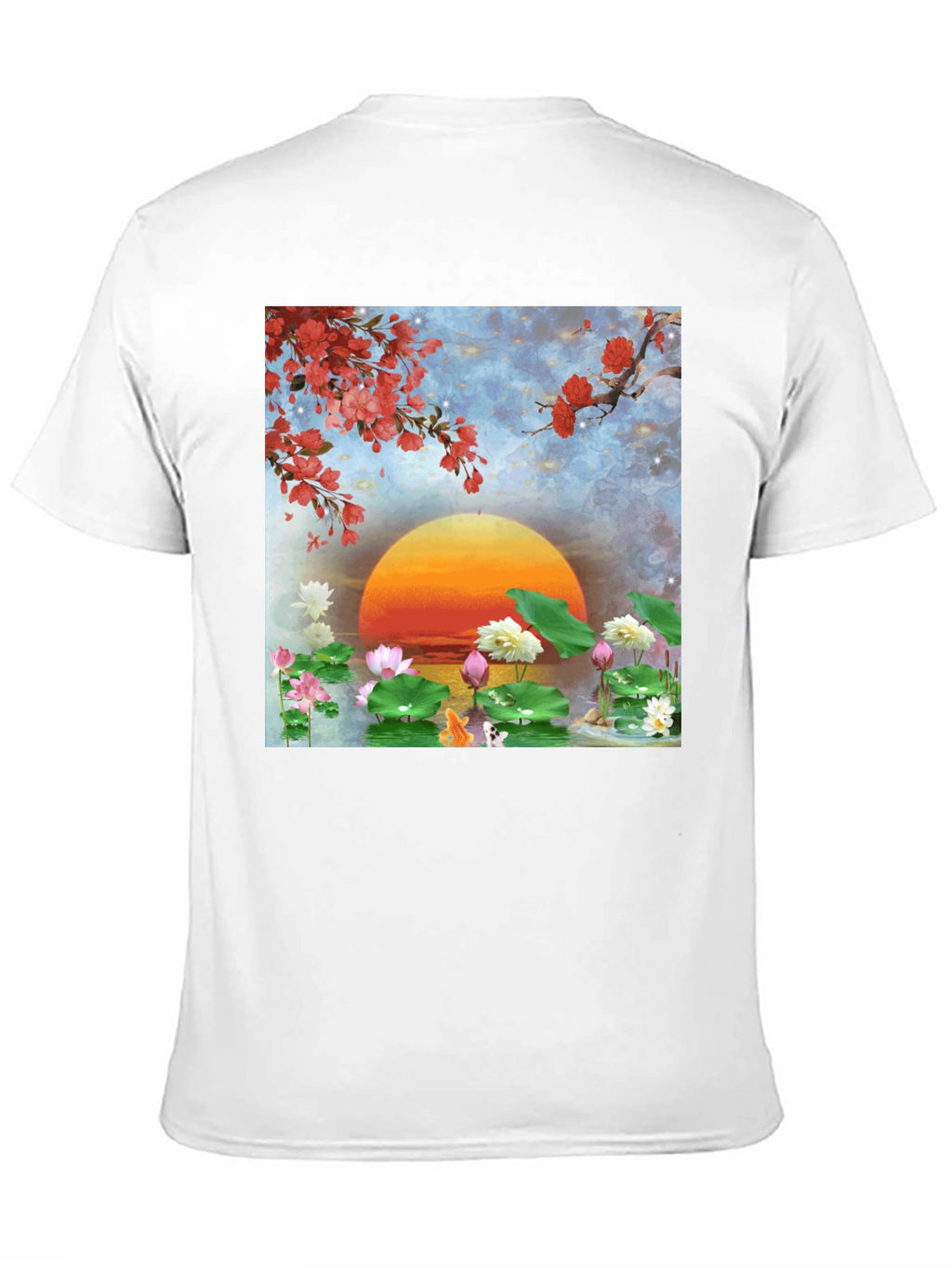 Lotus Sunset Graphic Tee