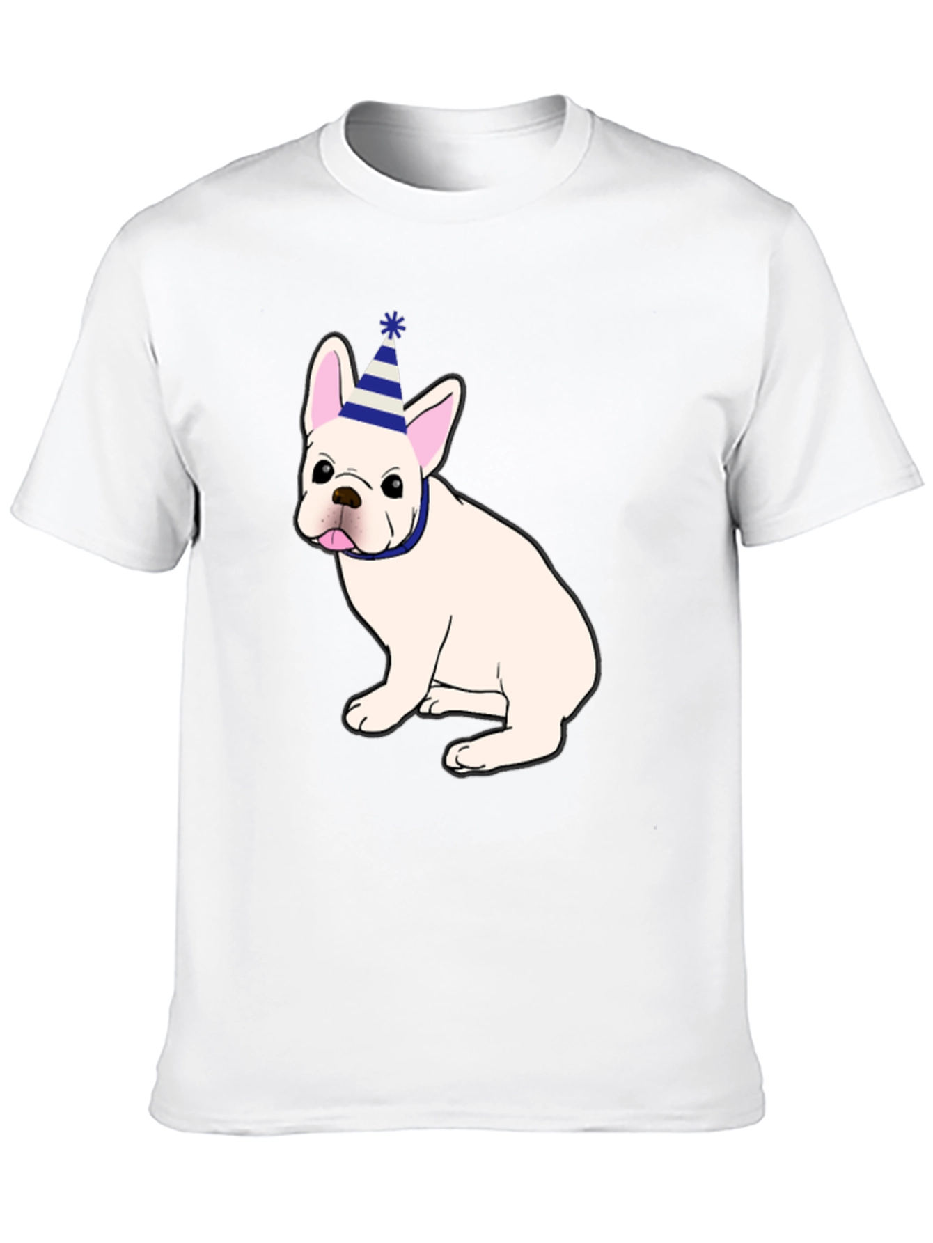 Cute French Bulldog Birthday Party T-Shirt