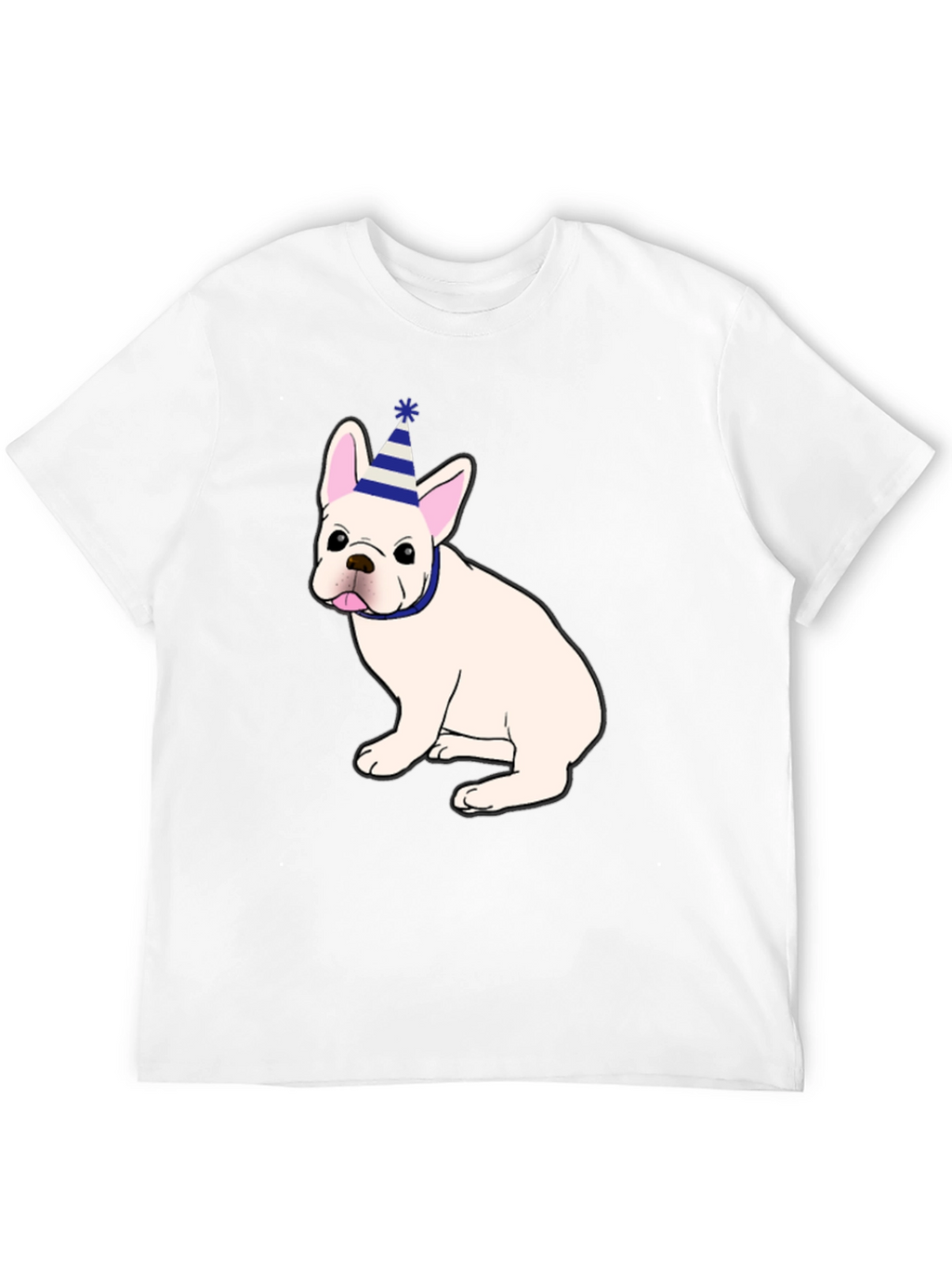 Cute French Bulldog Birthday Party T-Shirt