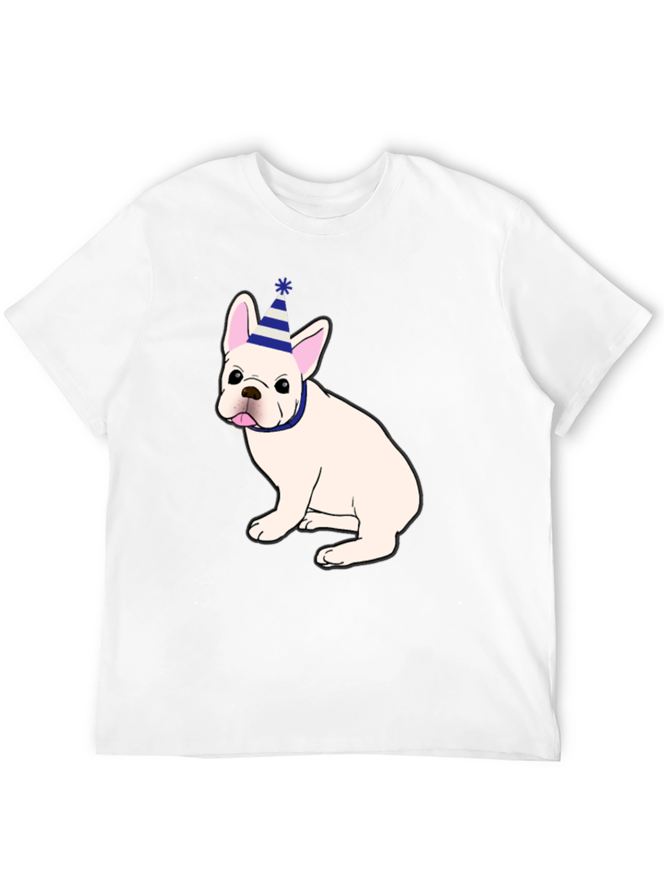 Cute French Bulldog Birthday Party T-Shirt