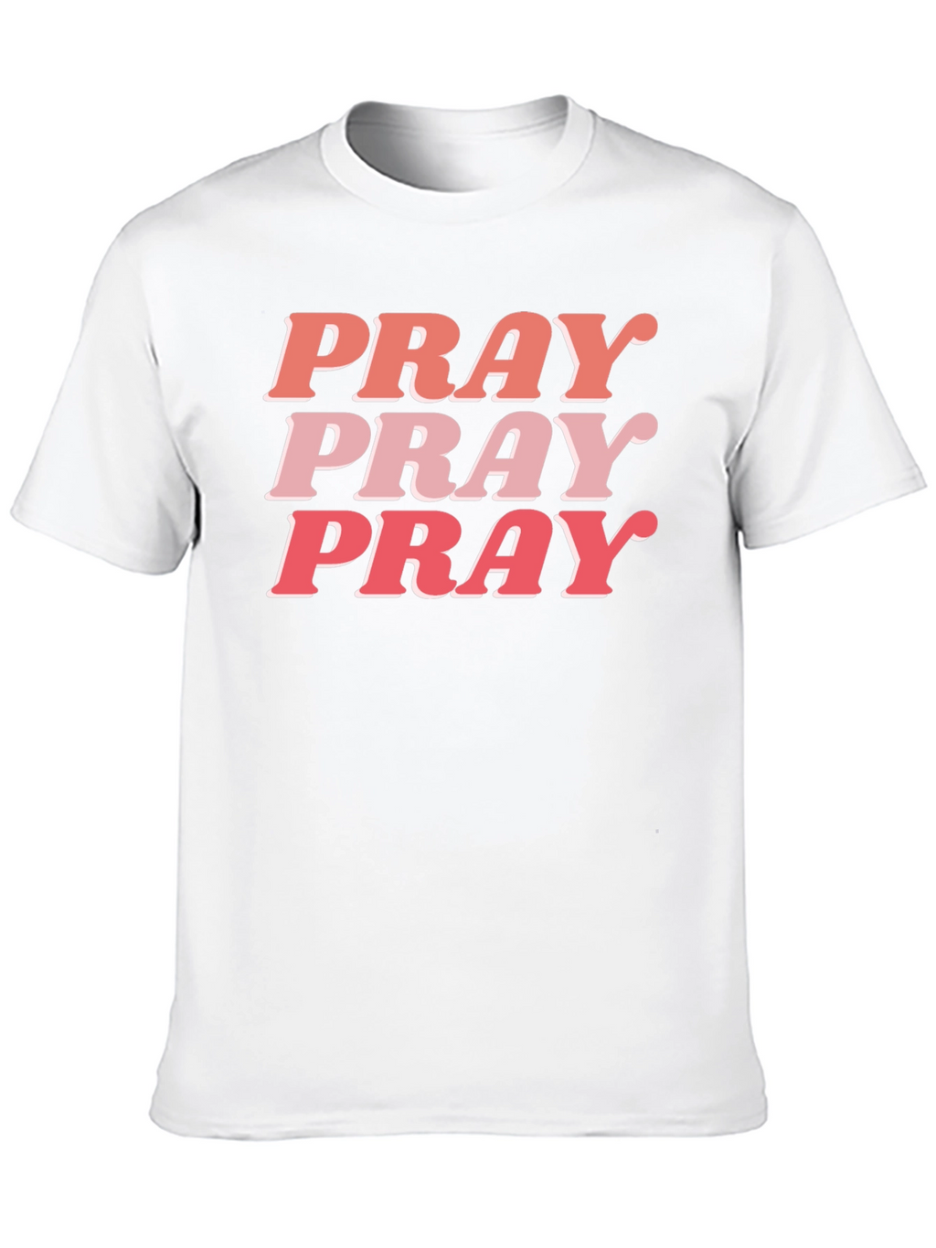 Pray Graphic Tee - Trendy Christian Shirt