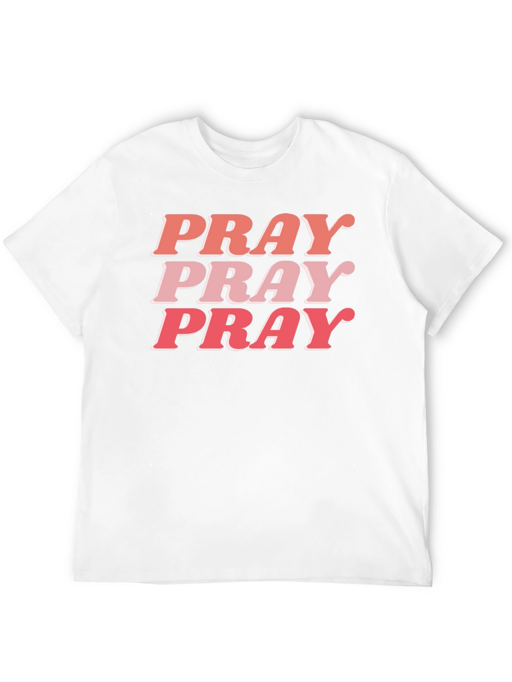 Pray Graphic Tee - Trendy Christian Shirt