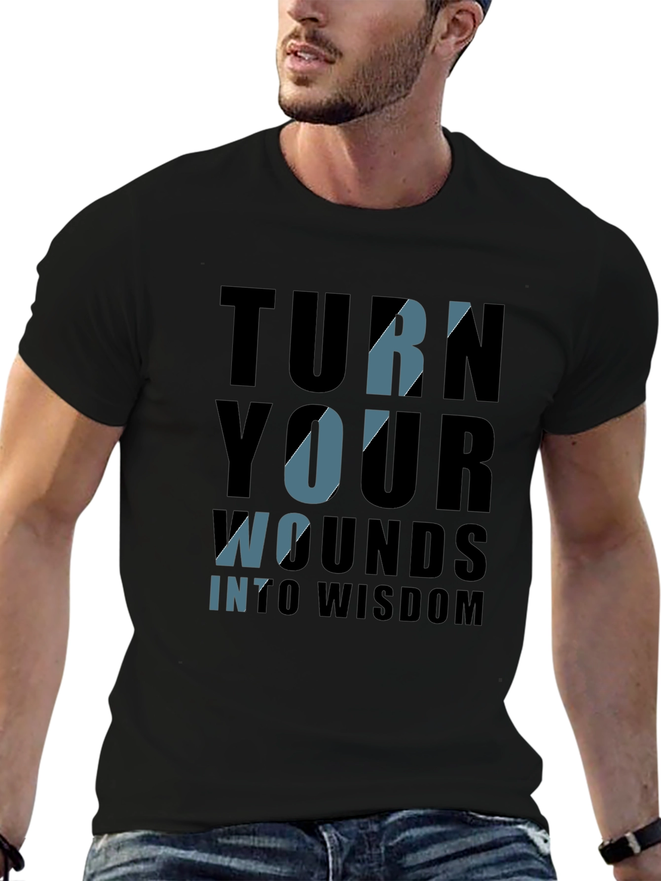 Turn Your Wounds Into Wisdom Graphic Tee