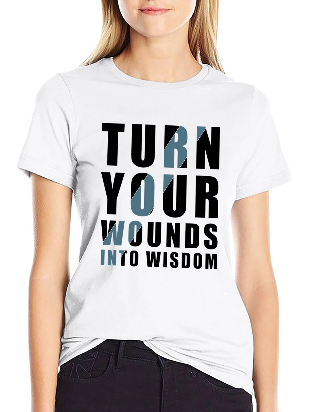 Turn Your Wounds Into Wisdom Graphic Tee