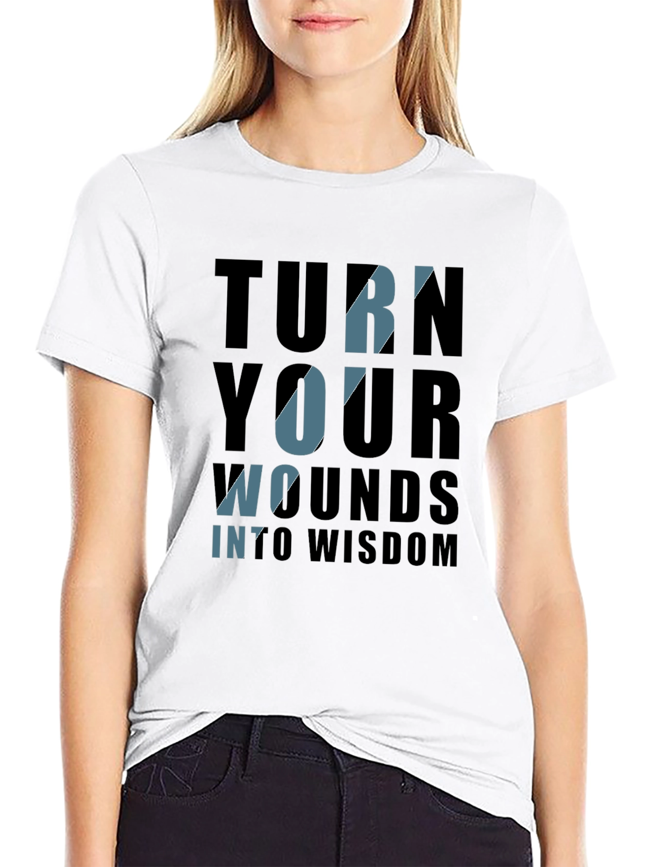 Turn Your Wounds Into Wisdom Graphic Tee